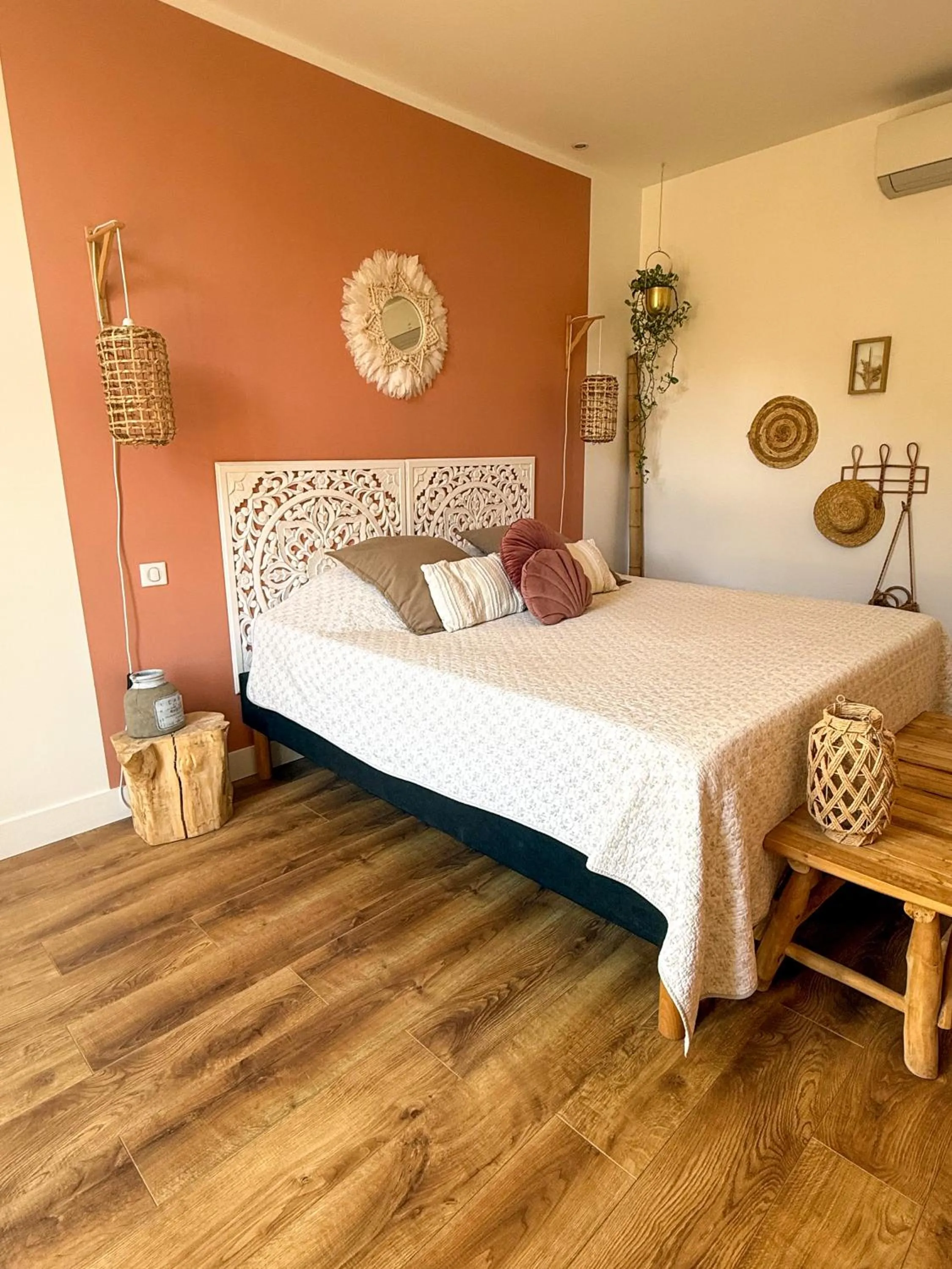 Bed in Chambres d'hotes - Le Magnolia