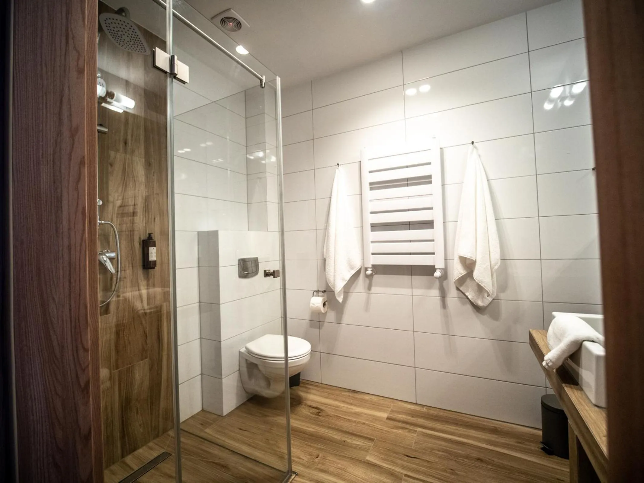 Shower in Hotel Panorama