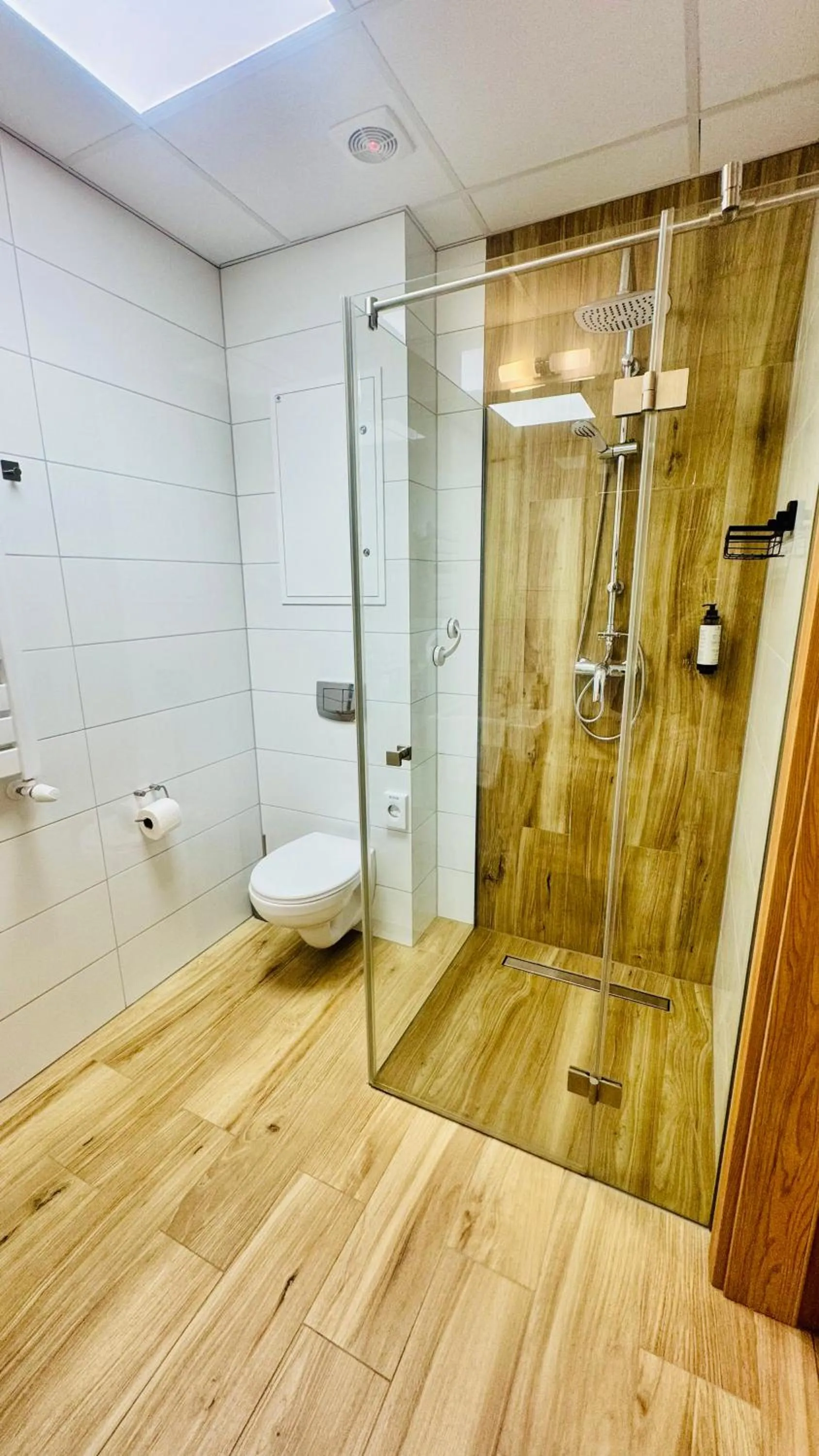 Shower in Hotel Panorama