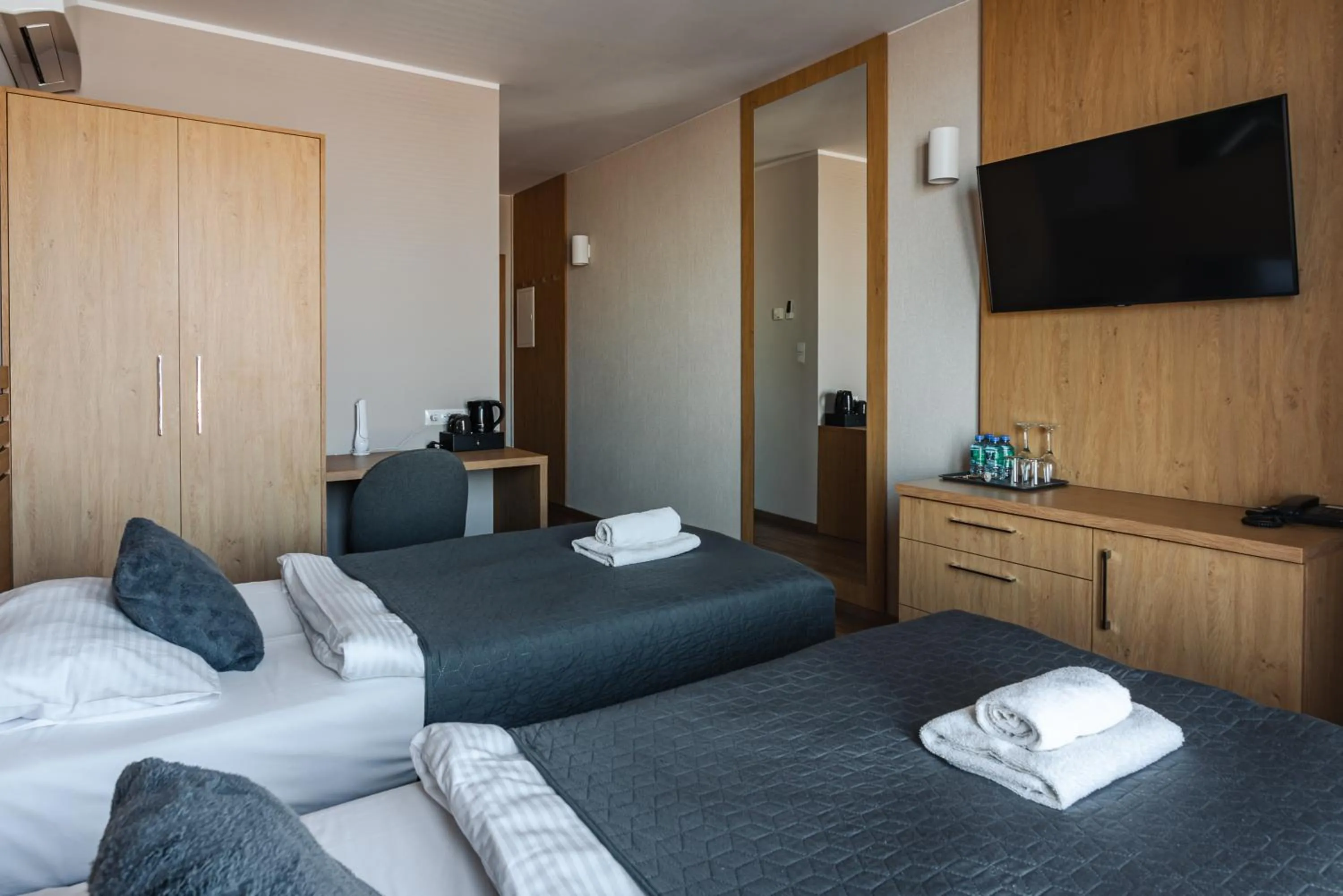 Bed in Hotel Panorama