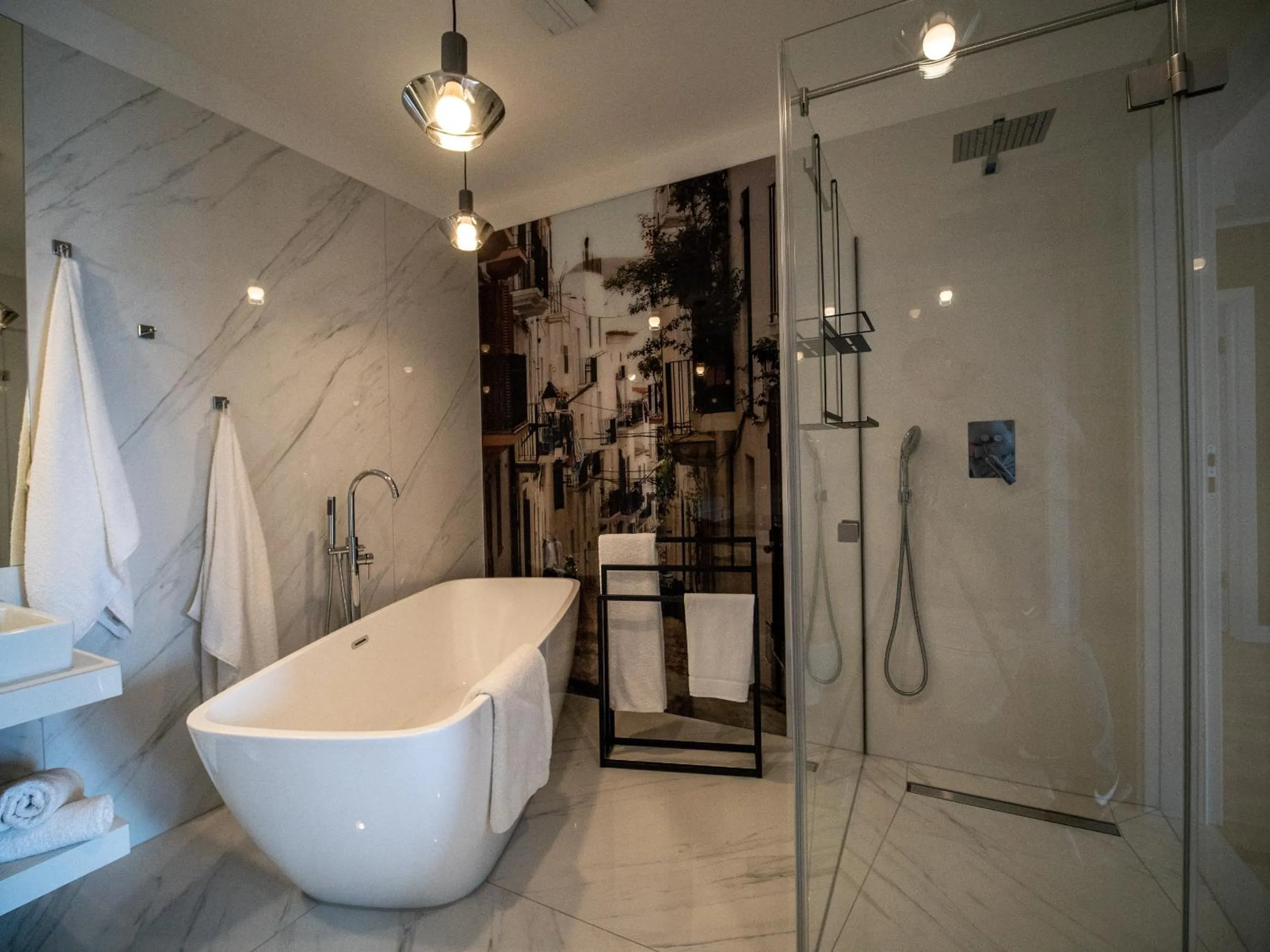 Bathroom in Hotel Panorama