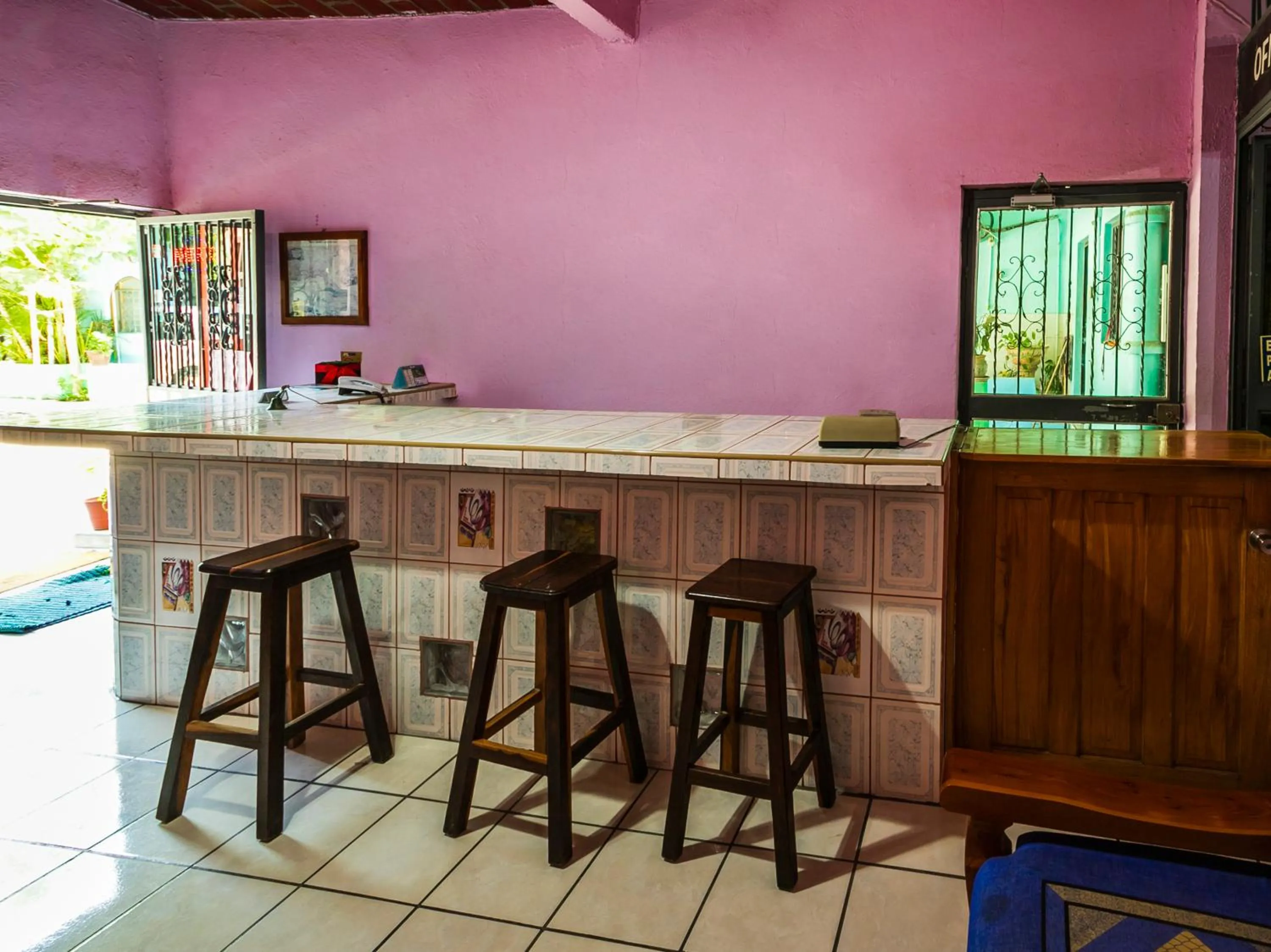 Lobby or reception in Hotel Posada Agua Escondida