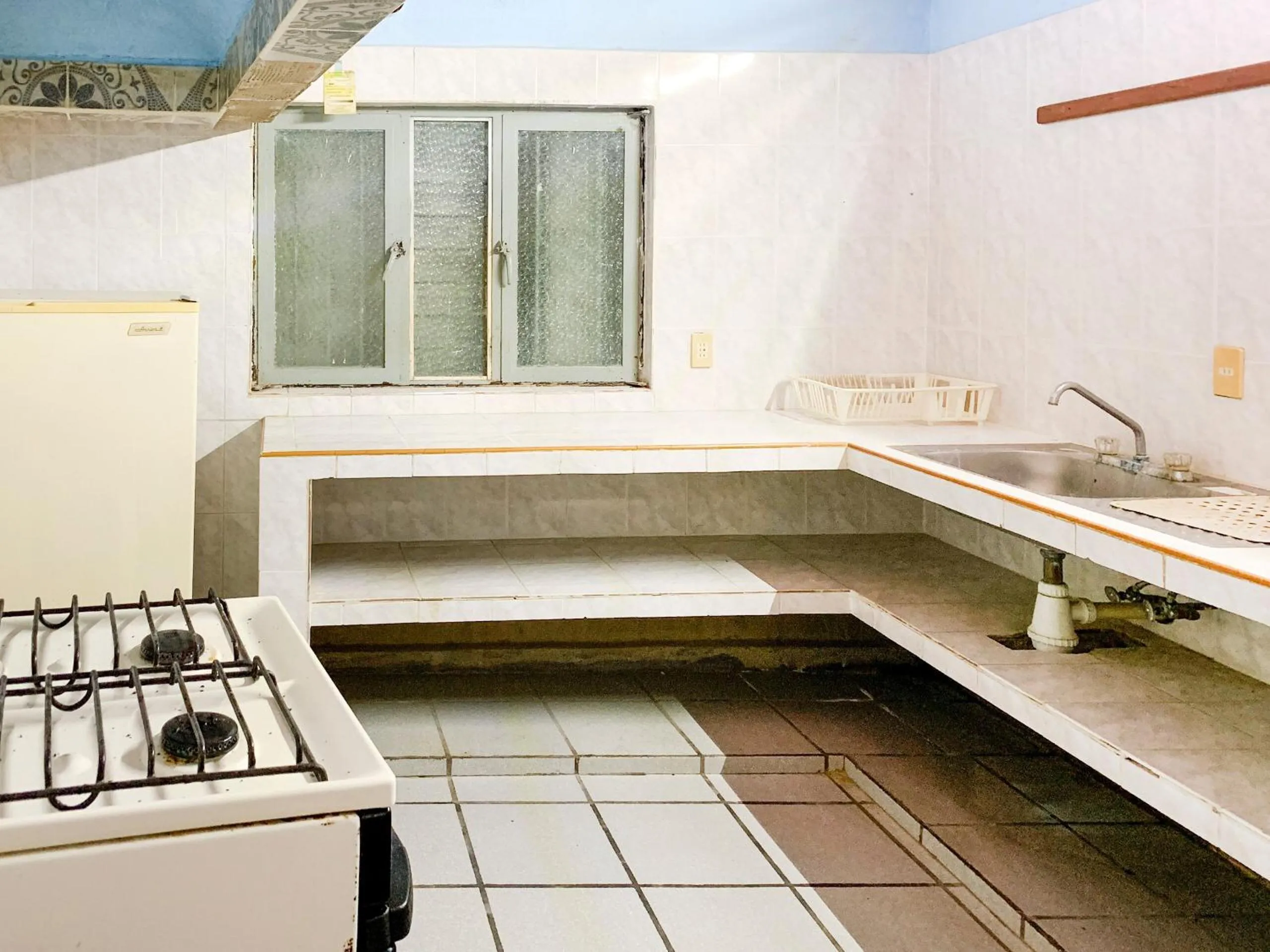 Kitchen or kitchenette in Hotel Posada Agua Escondida