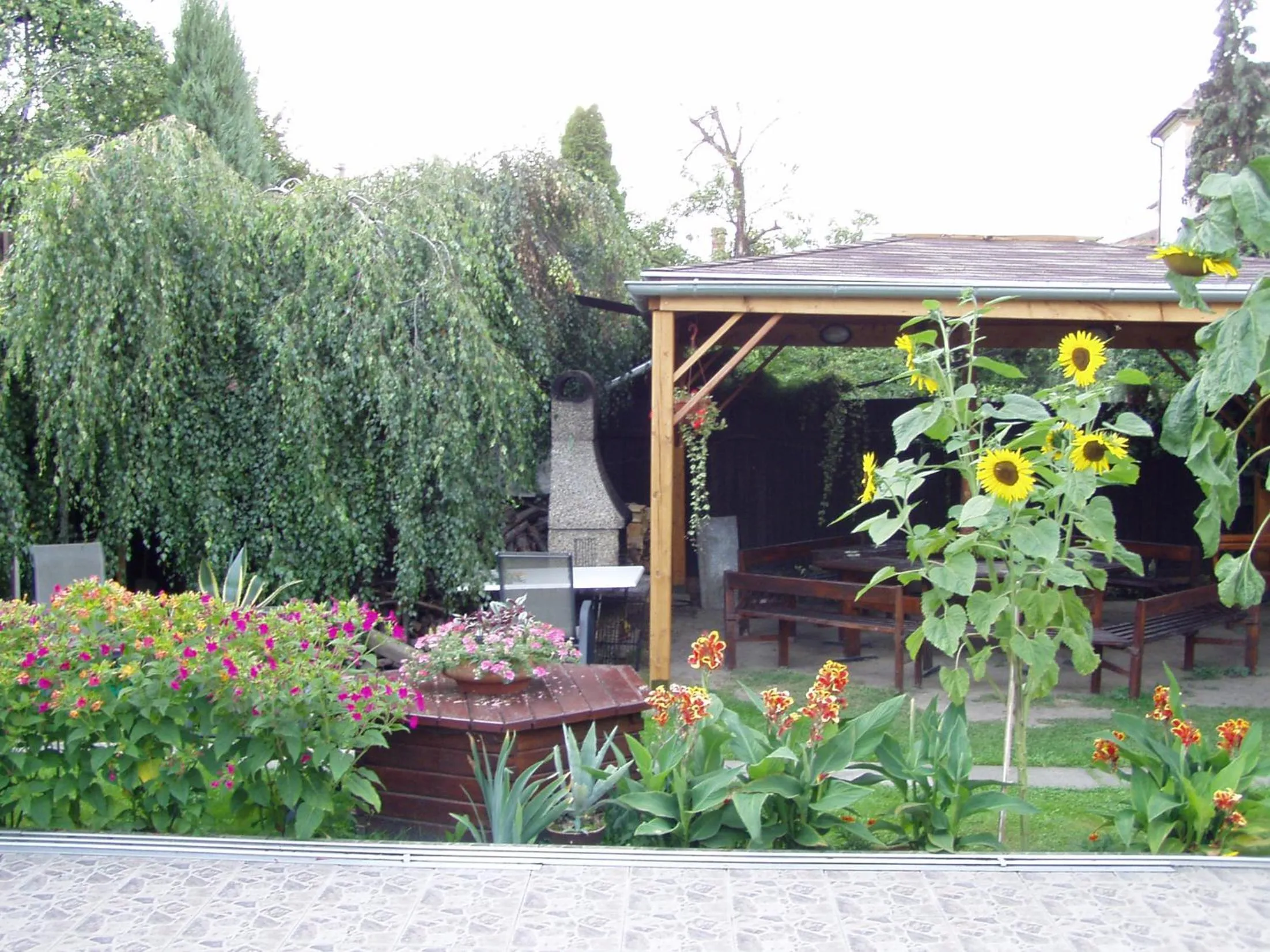 Garden in Penzion Eva Krnov