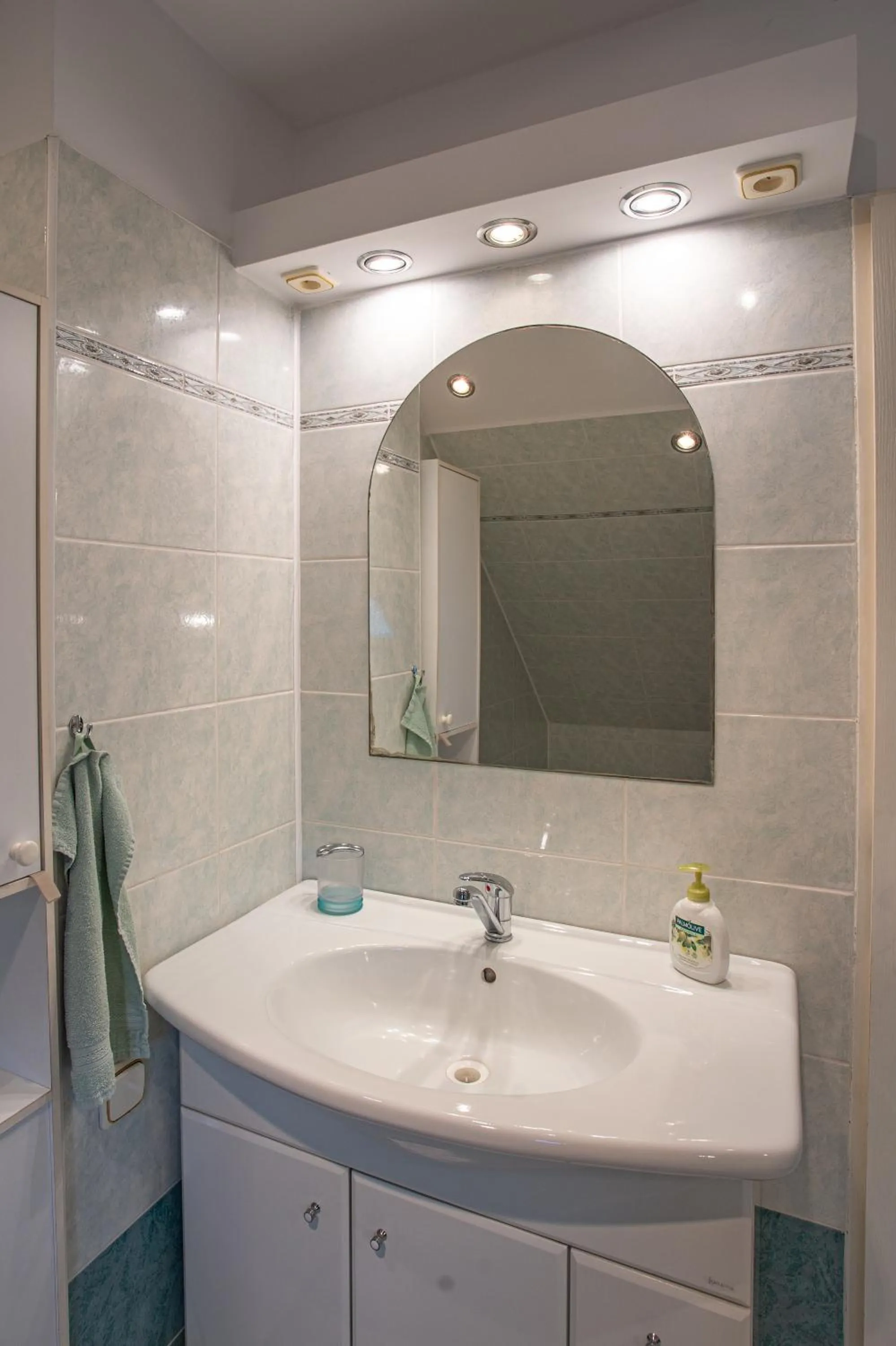 Bathroom in Penzion Eva Krnov