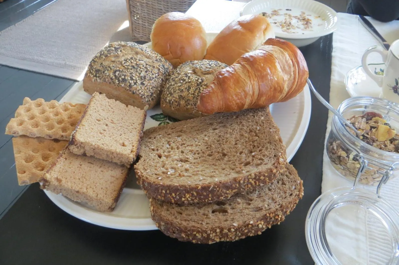 Continental breakfast in B&B Biesehof