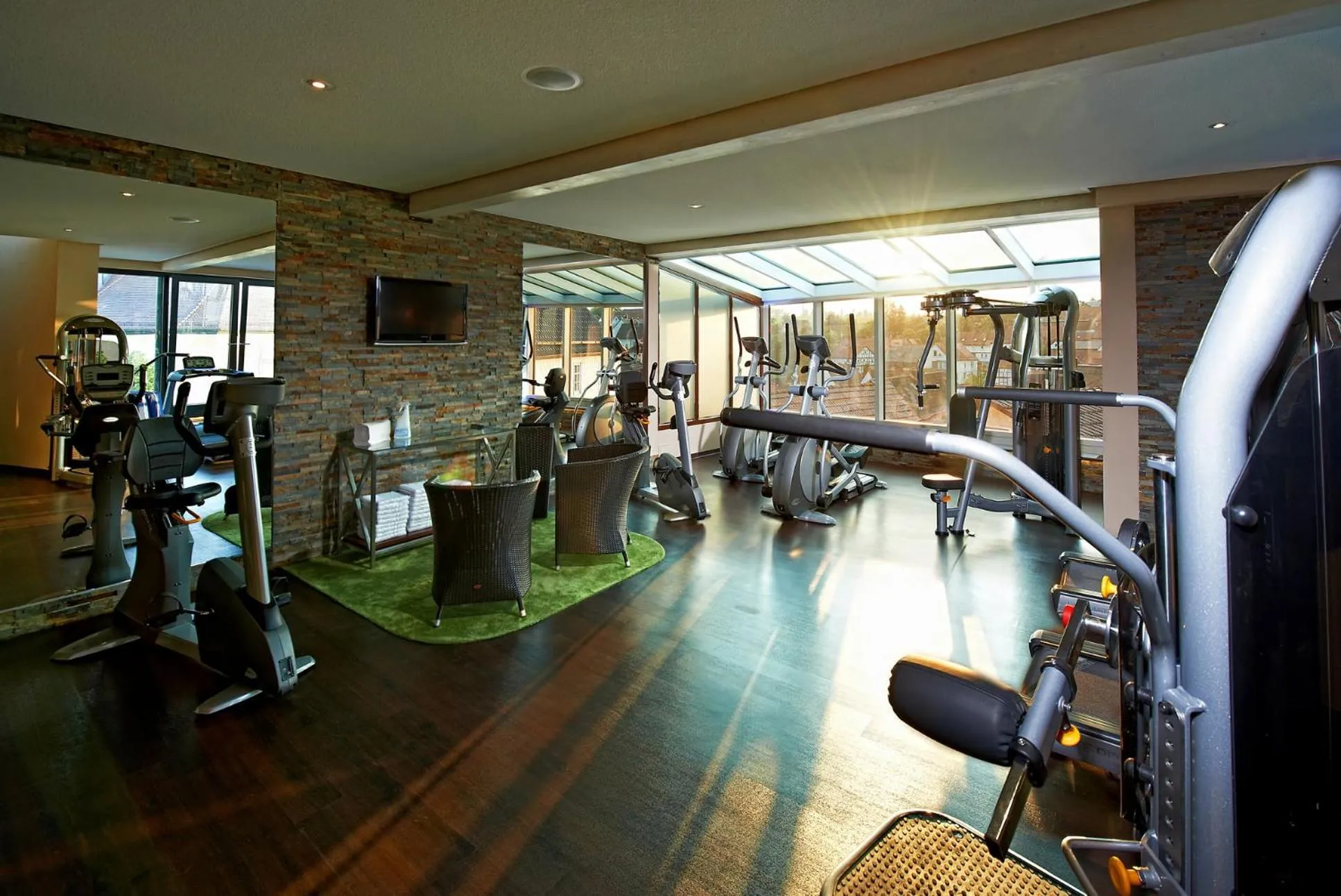 Fitness centre/facilities in Göbels Schlosshotel "Prinz von Hessen"