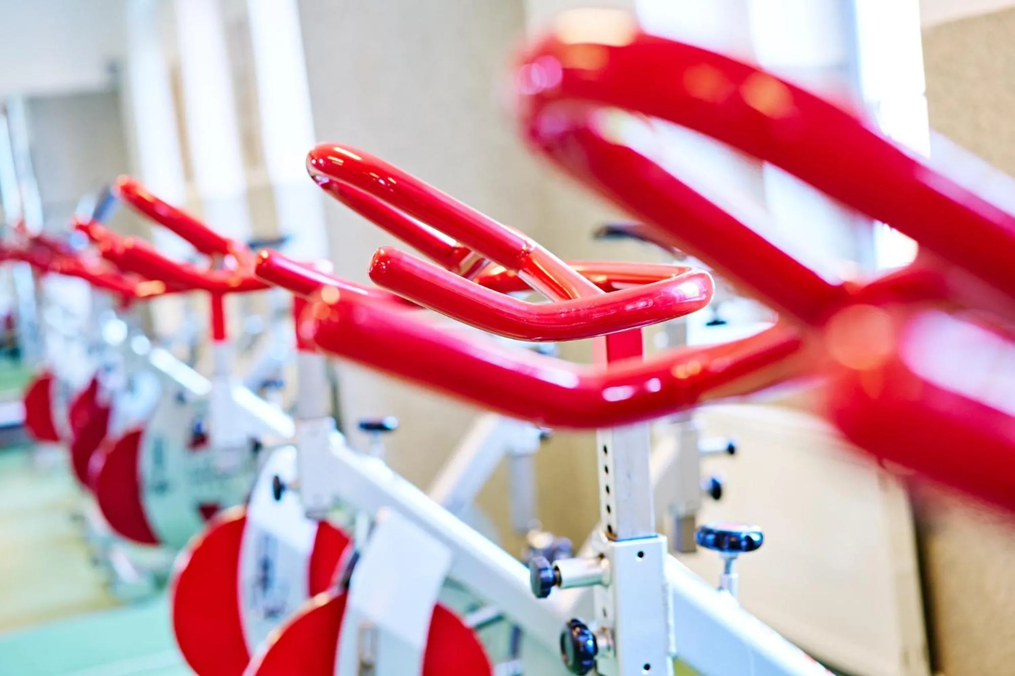 Fitness centre/facilities in Aparthotel Lípa