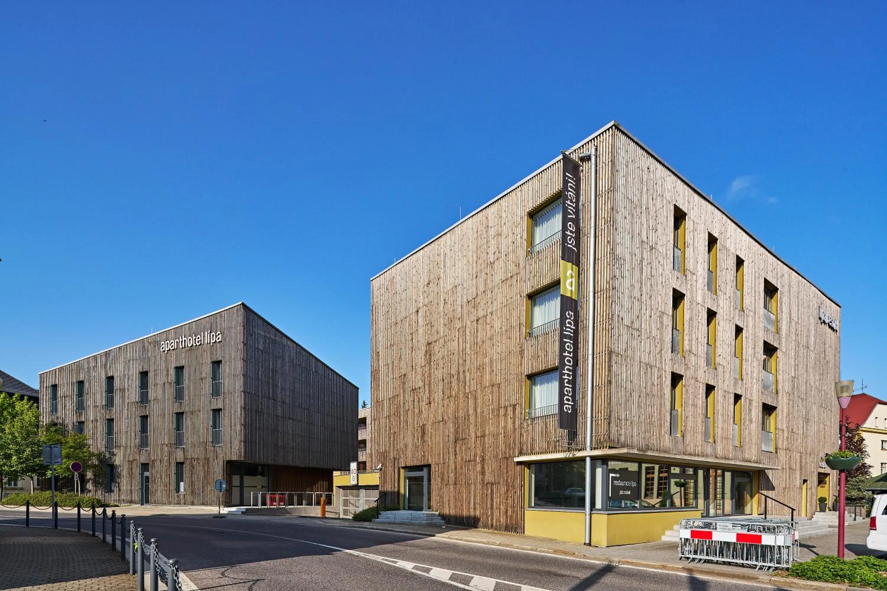 Property building in Aparthotel Lípa