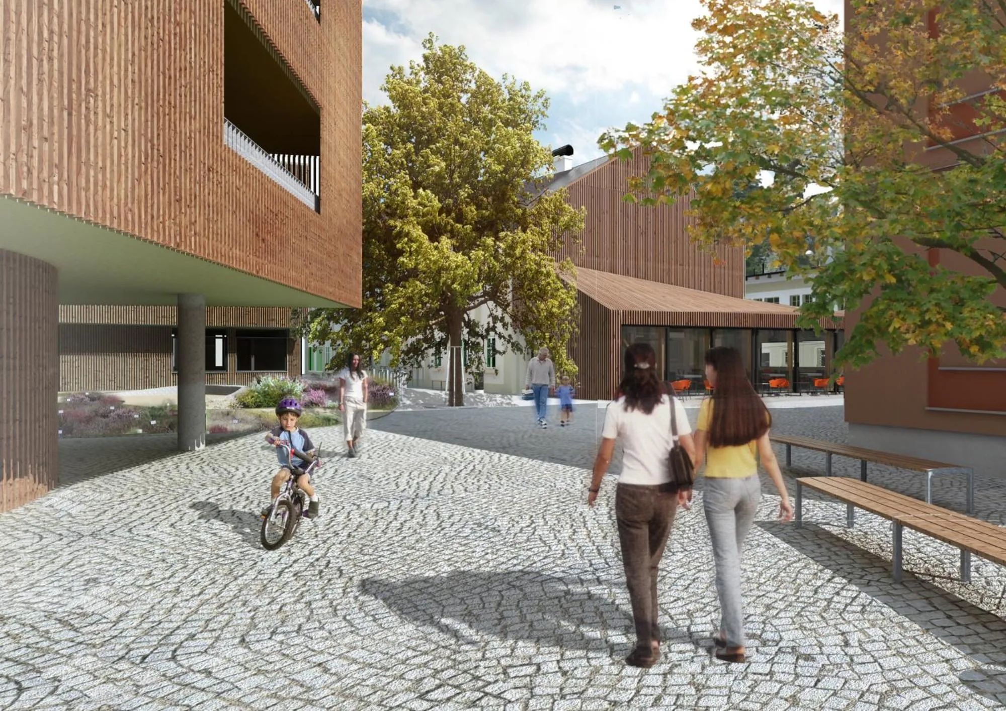 Neighbourhood in Aparthotel Lípa