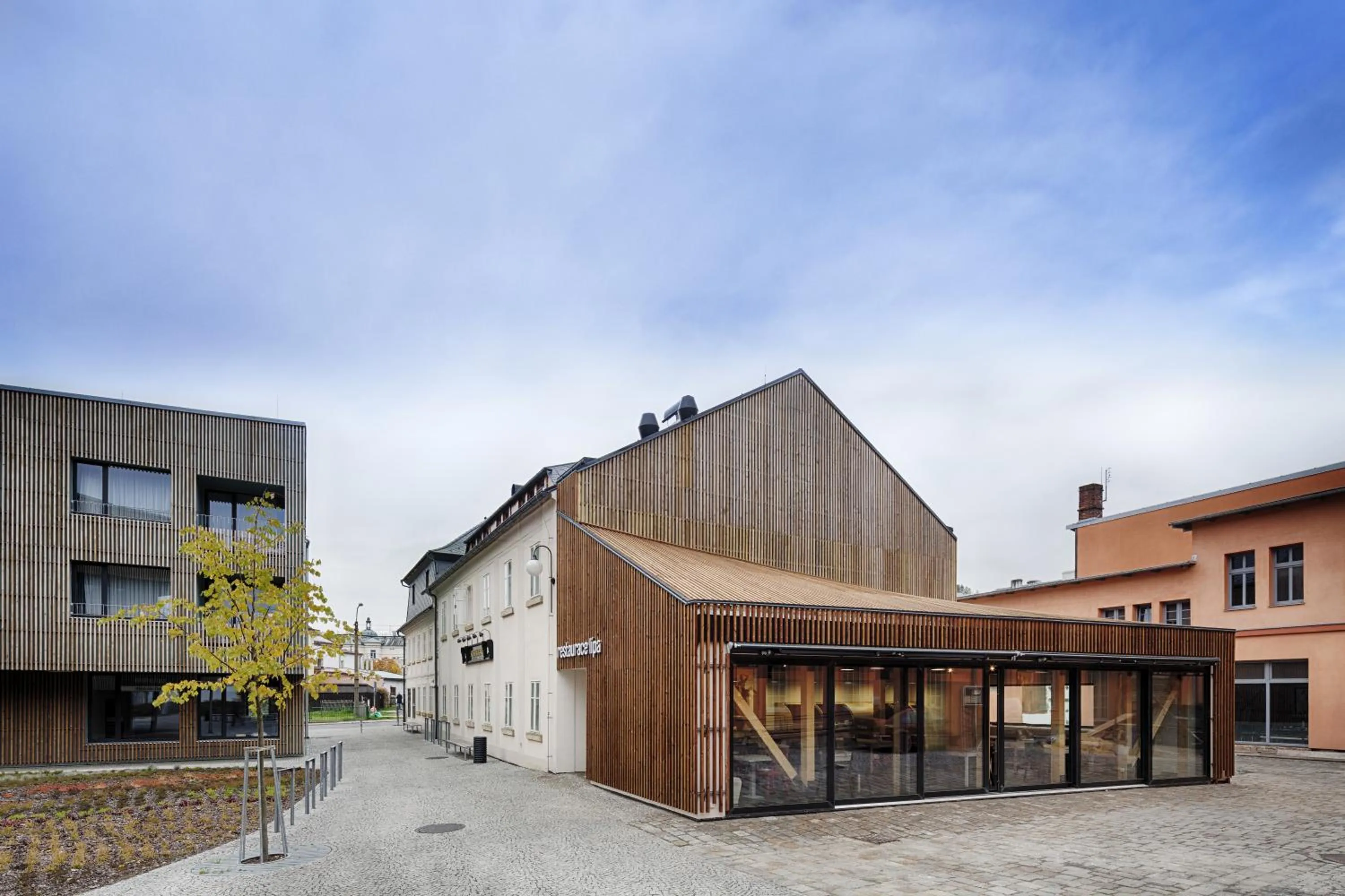 Property building in Aparthotel Lípa