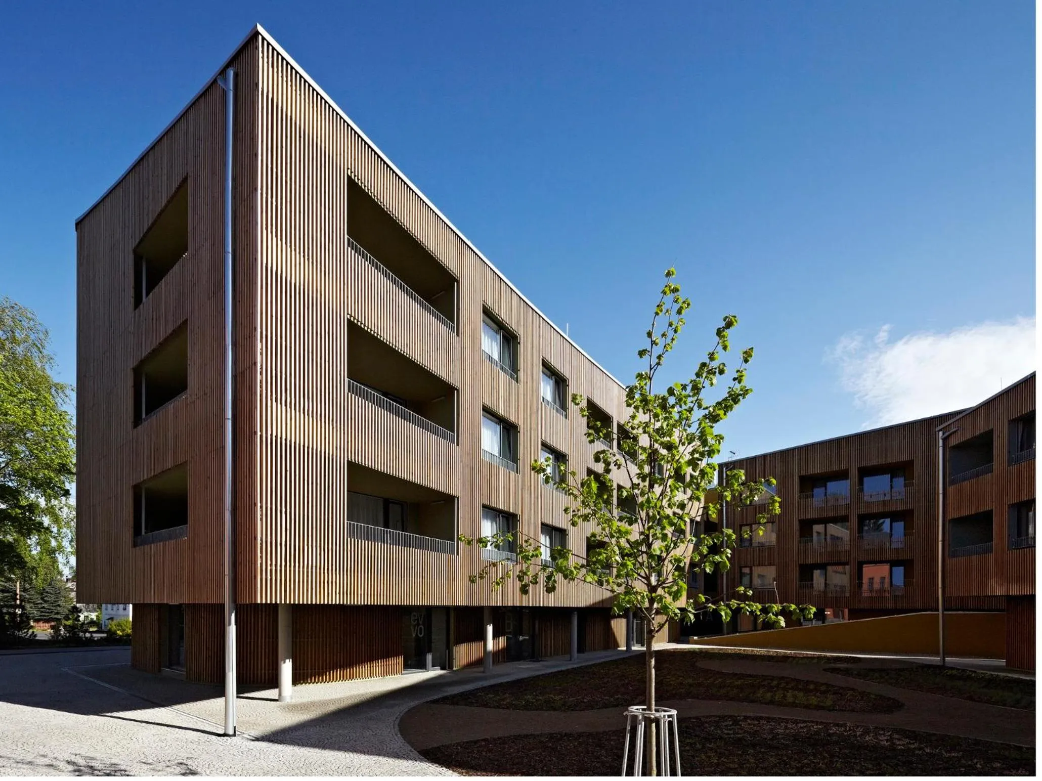 Facade/entrance in Aparthotel Lípa