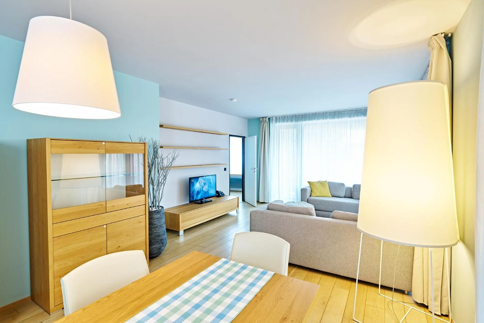 People, Bed in Aparthotel Lípa