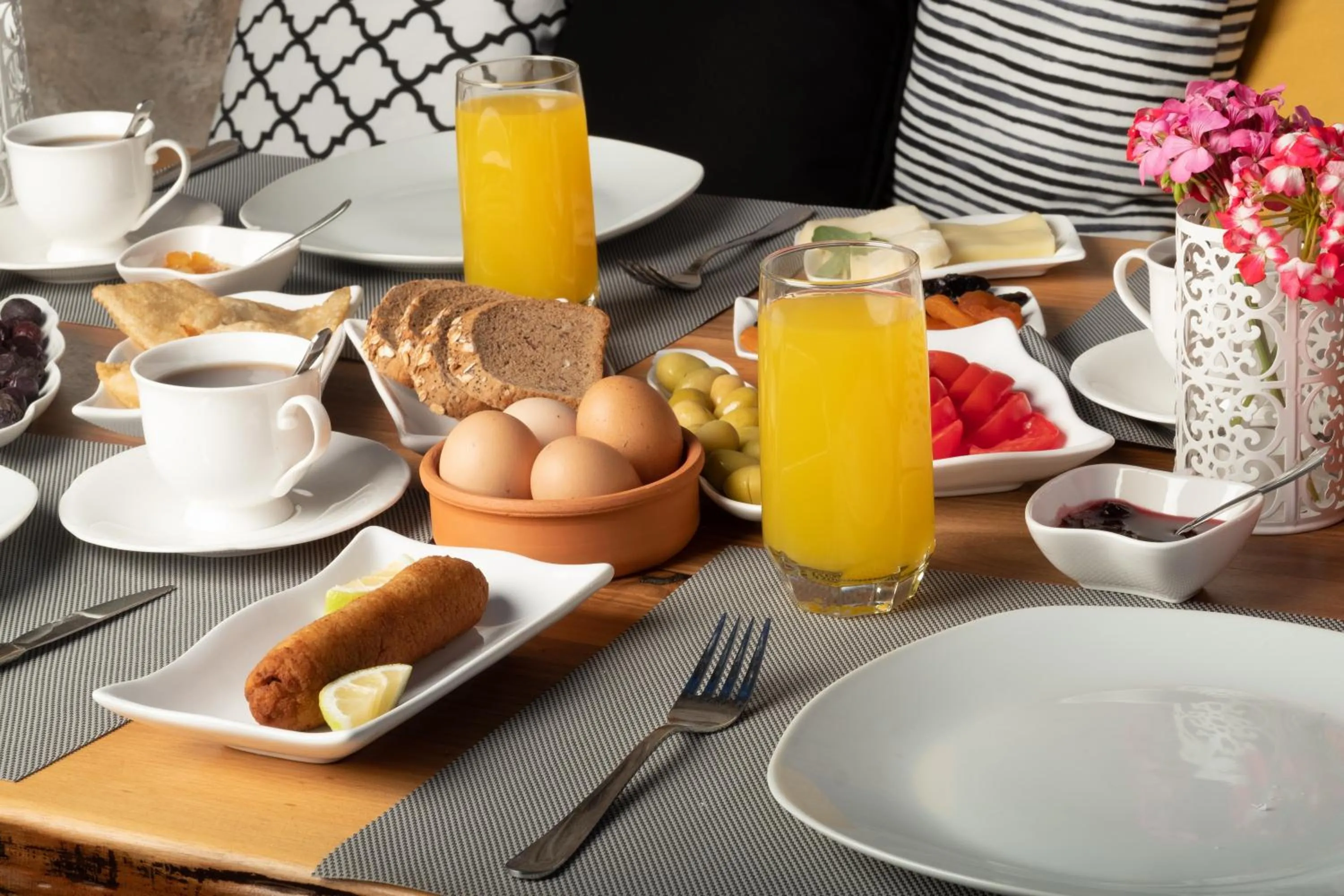 American breakfast in La Regina Veneziana