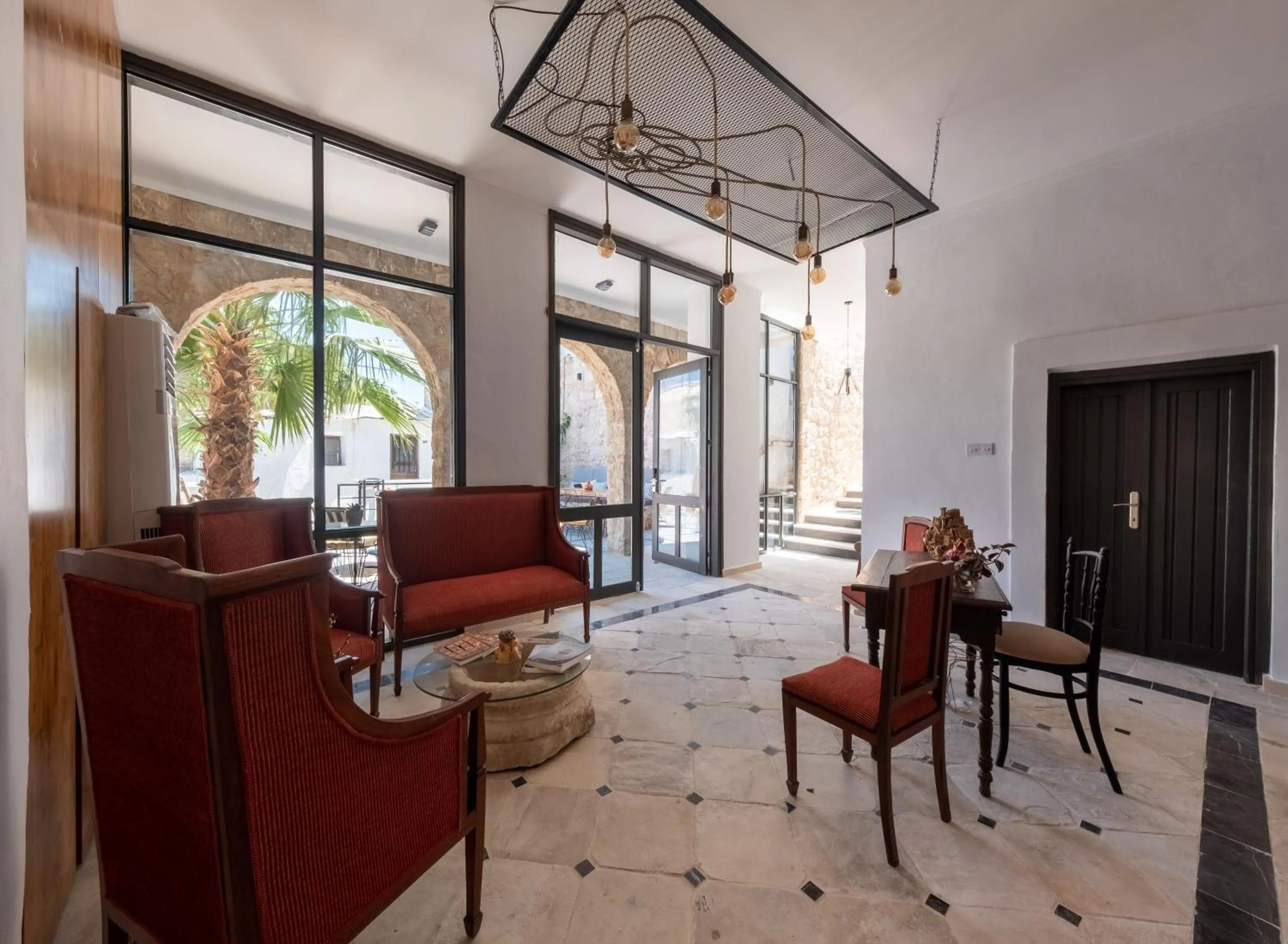 Lobby or reception in La Regina Veneziana