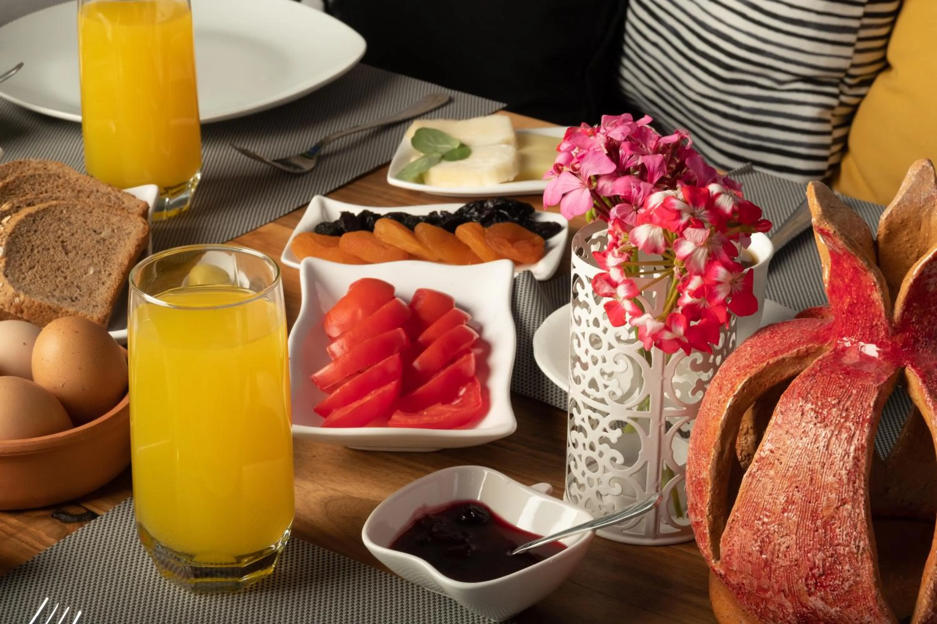 American breakfast in La Regina Veneziana