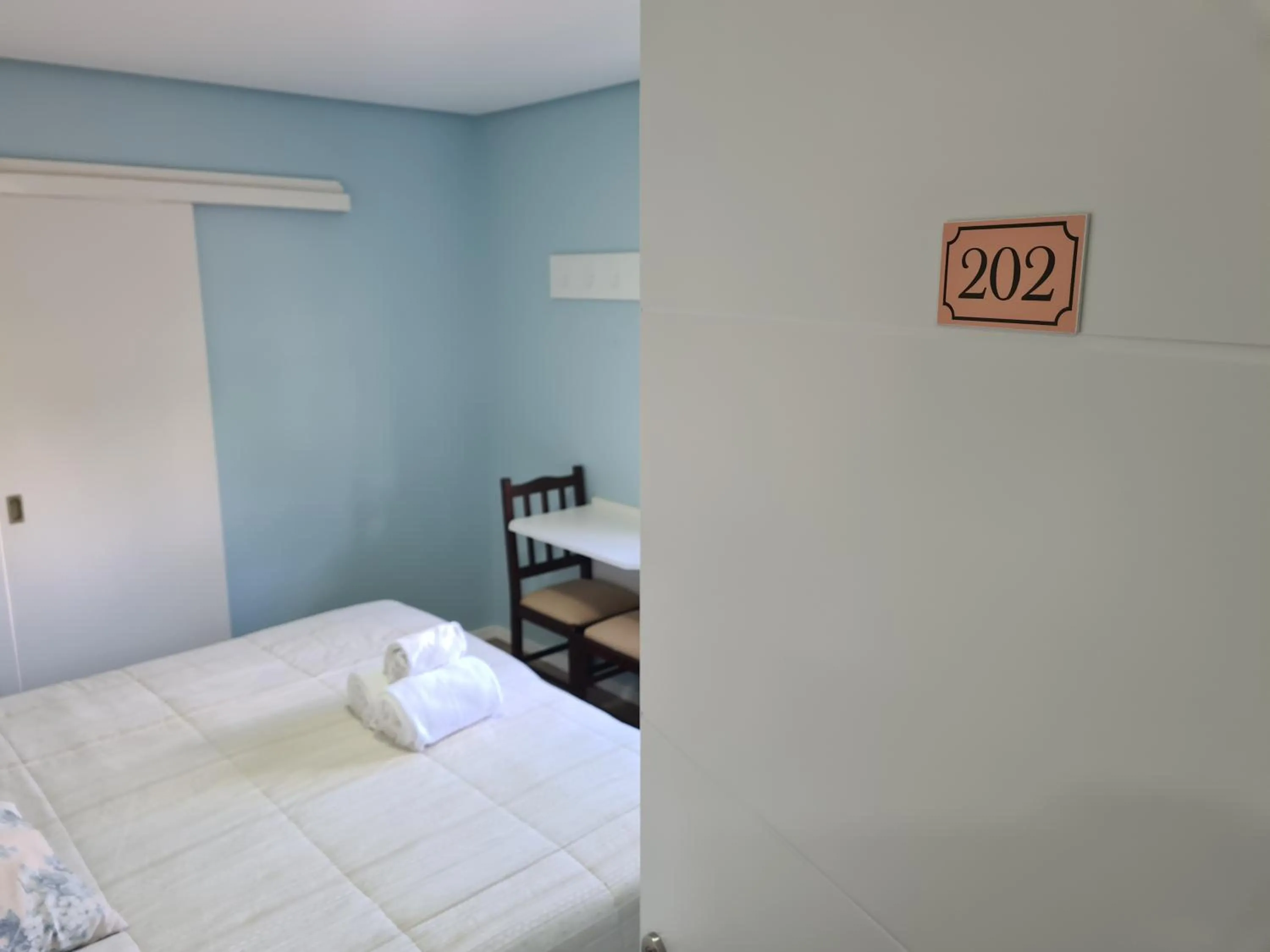 Bed in Pousada O Canto do Sabia
