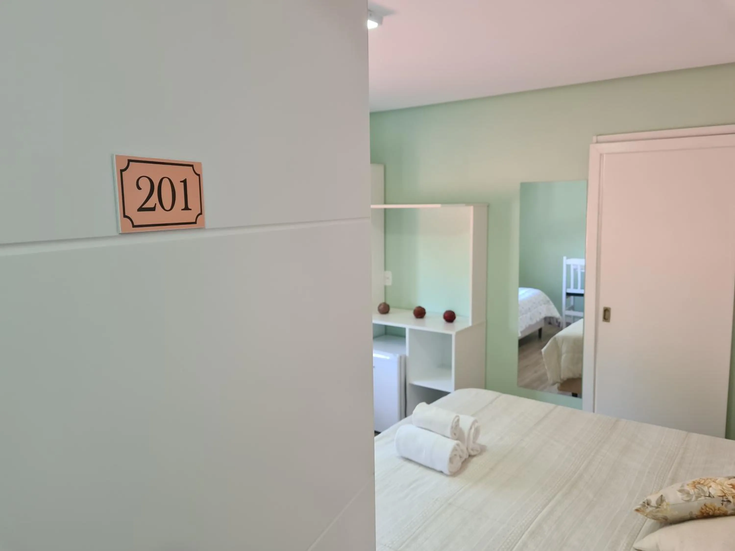Bed in Pousada O Canto do Sabia