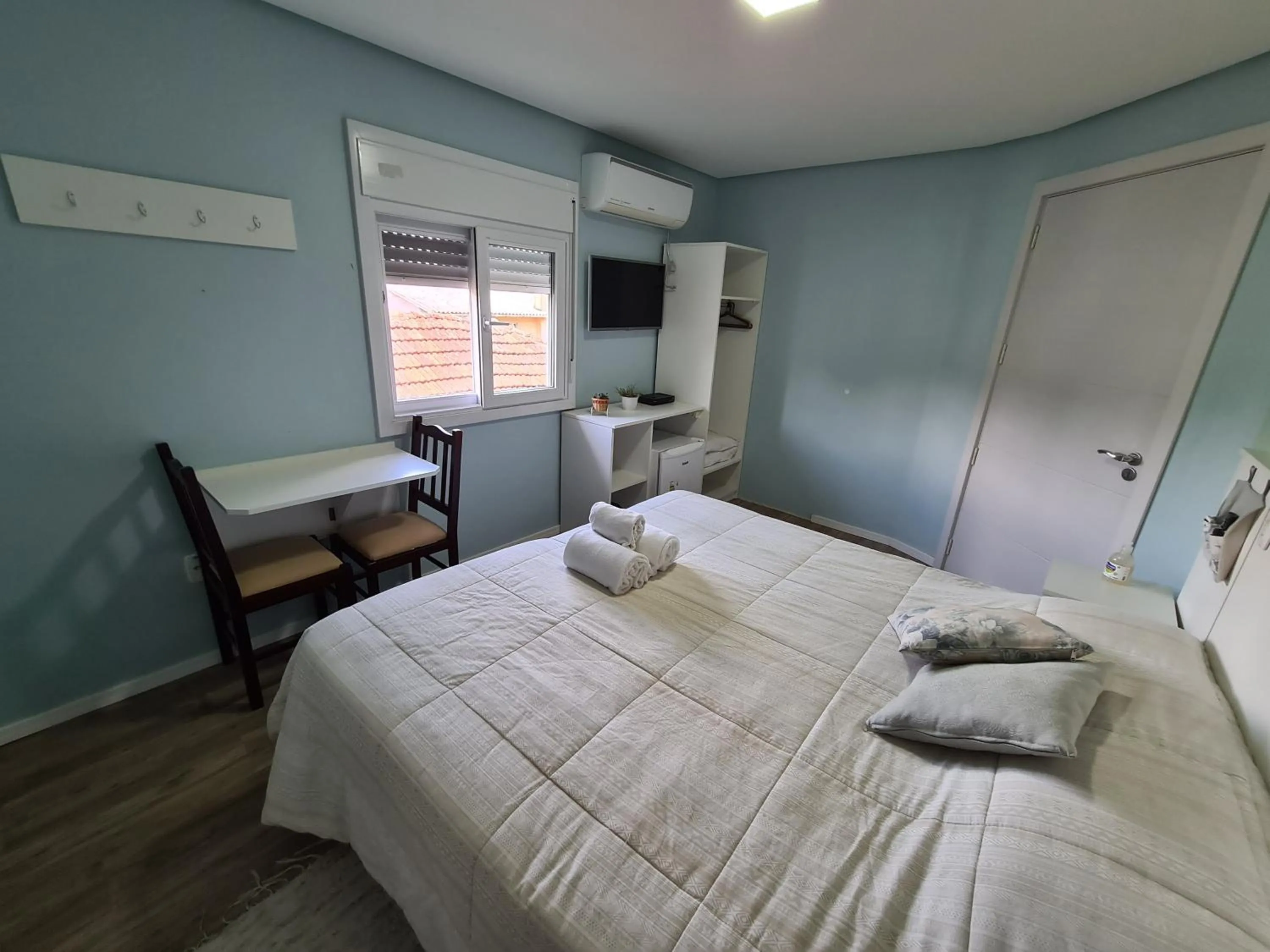 Bed in Pousada O Canto do Sabia