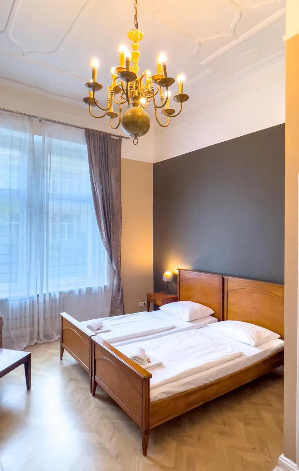 Bed in Hotel-Maison Am Olivaer Platz