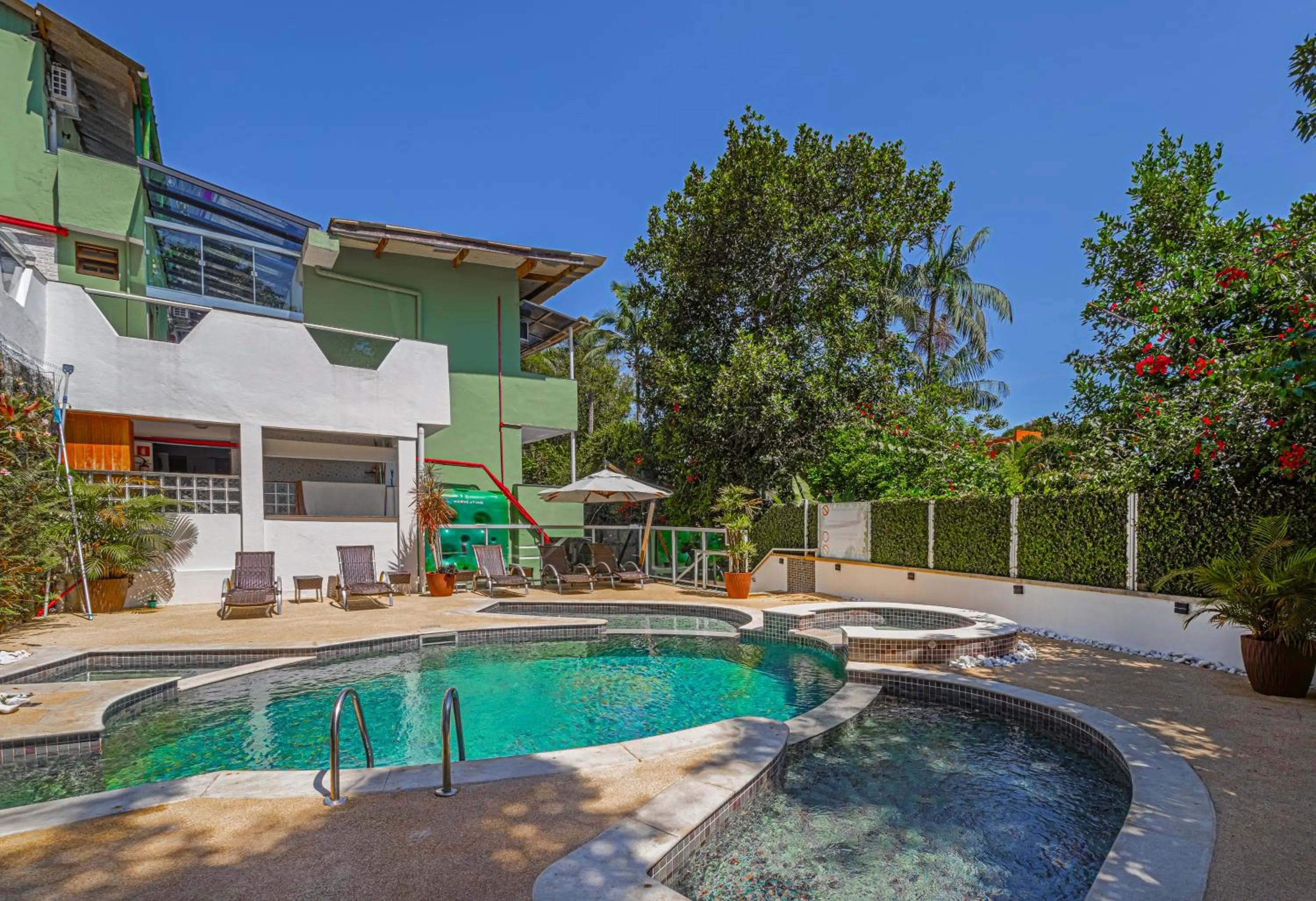 Swimming pool in Pousada do Tenório