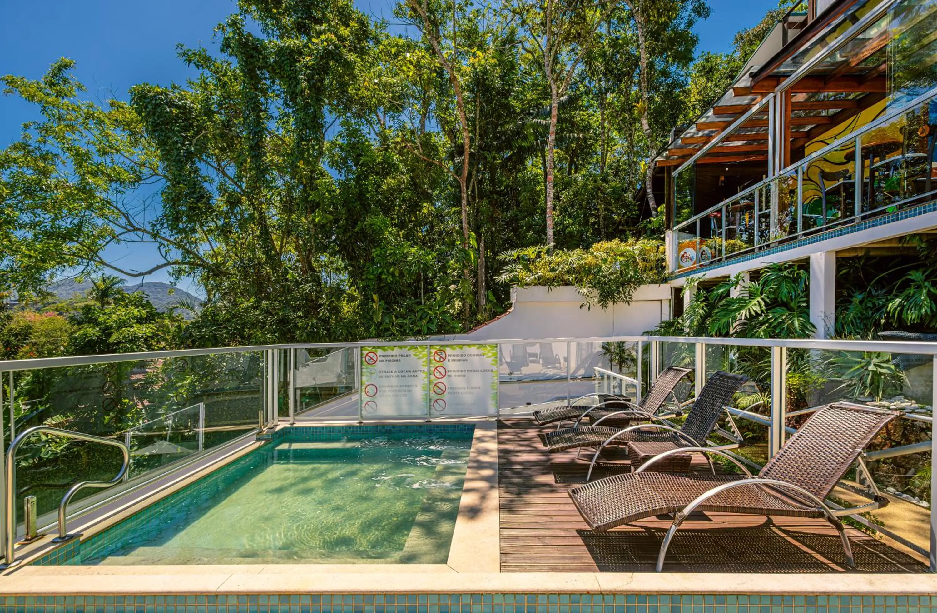 Swimming pool in Pousada do Tenório