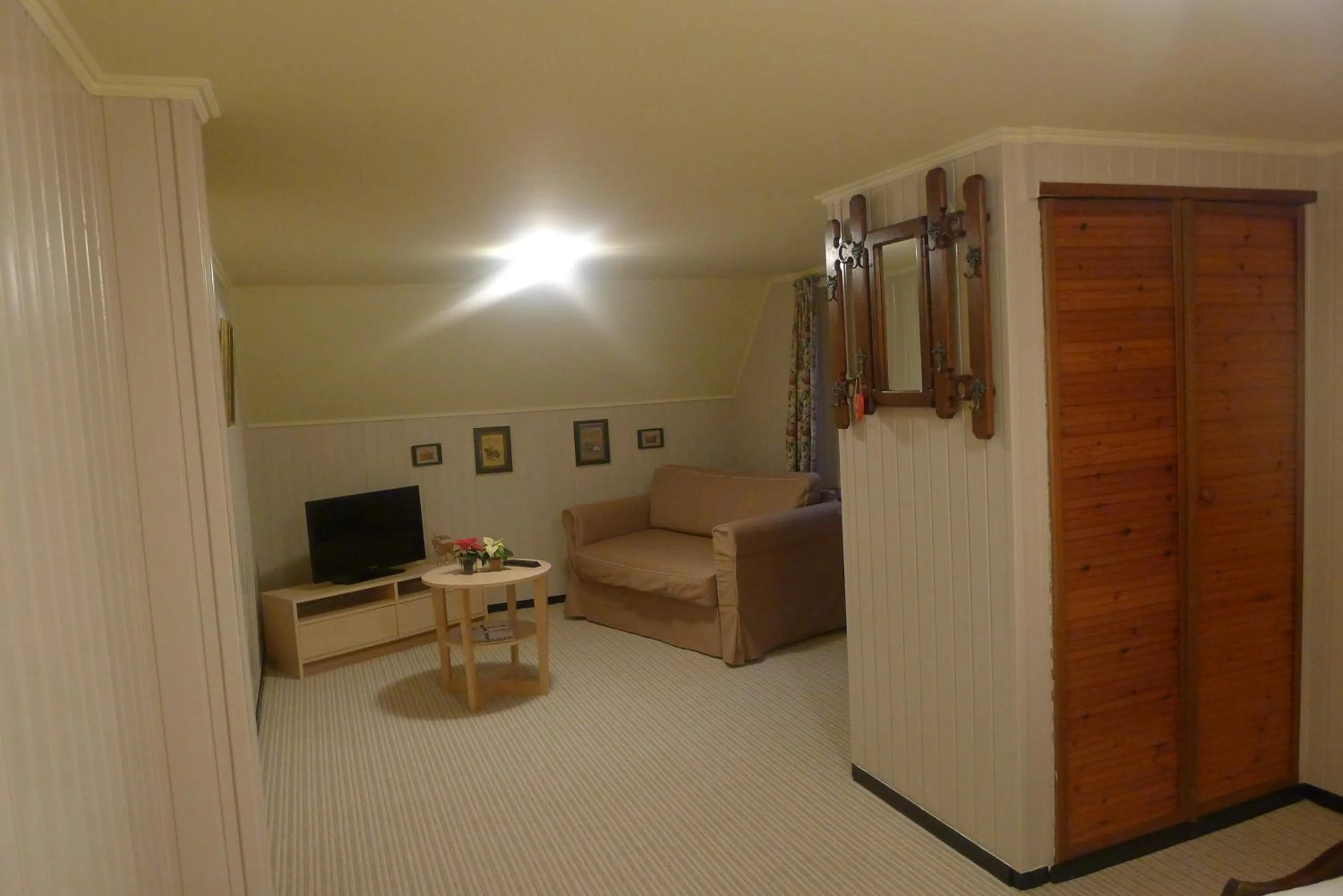 Living room in B&B De Kleine Wijngaard