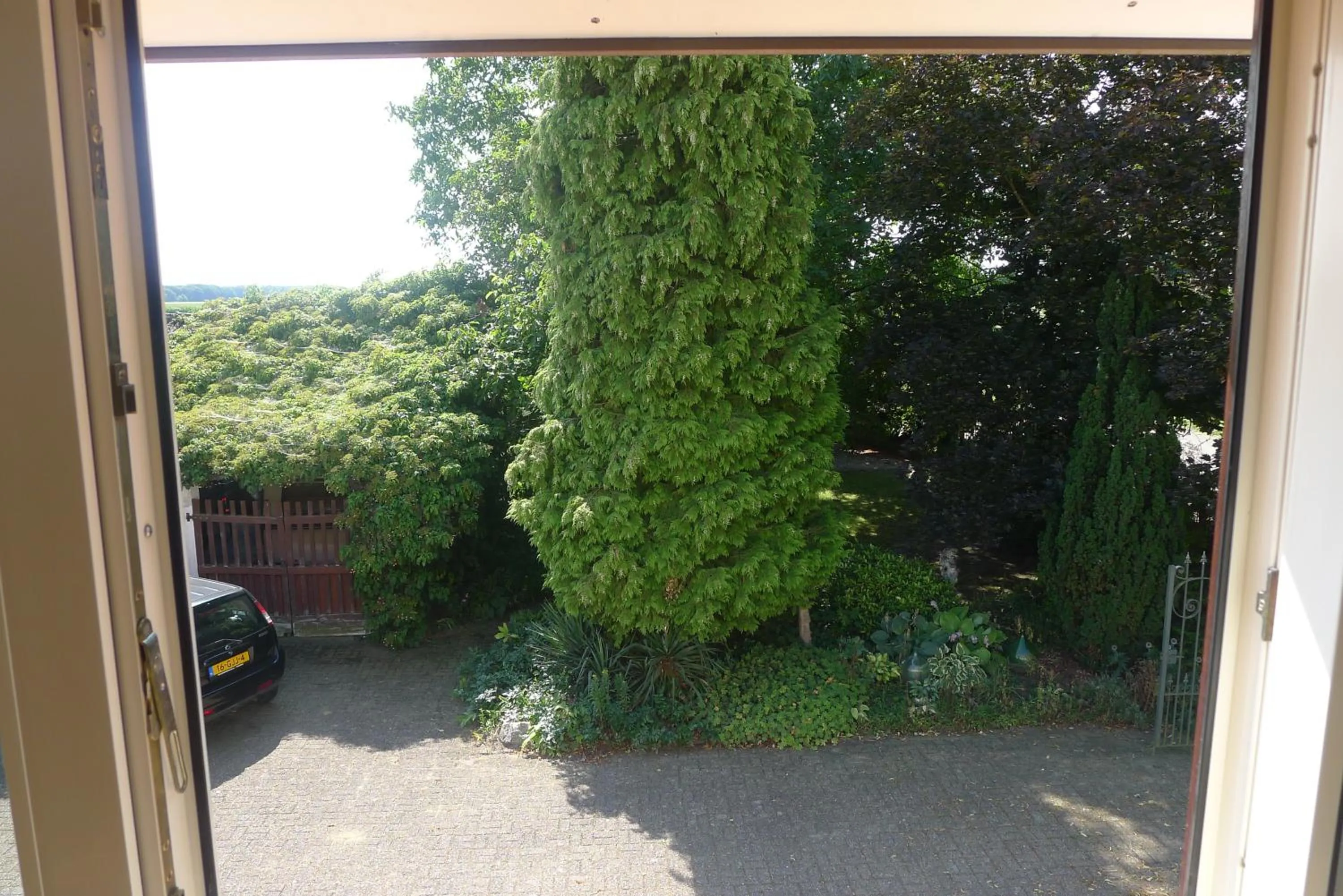 View (from property/room) in B&B De Kleine Wijngaard