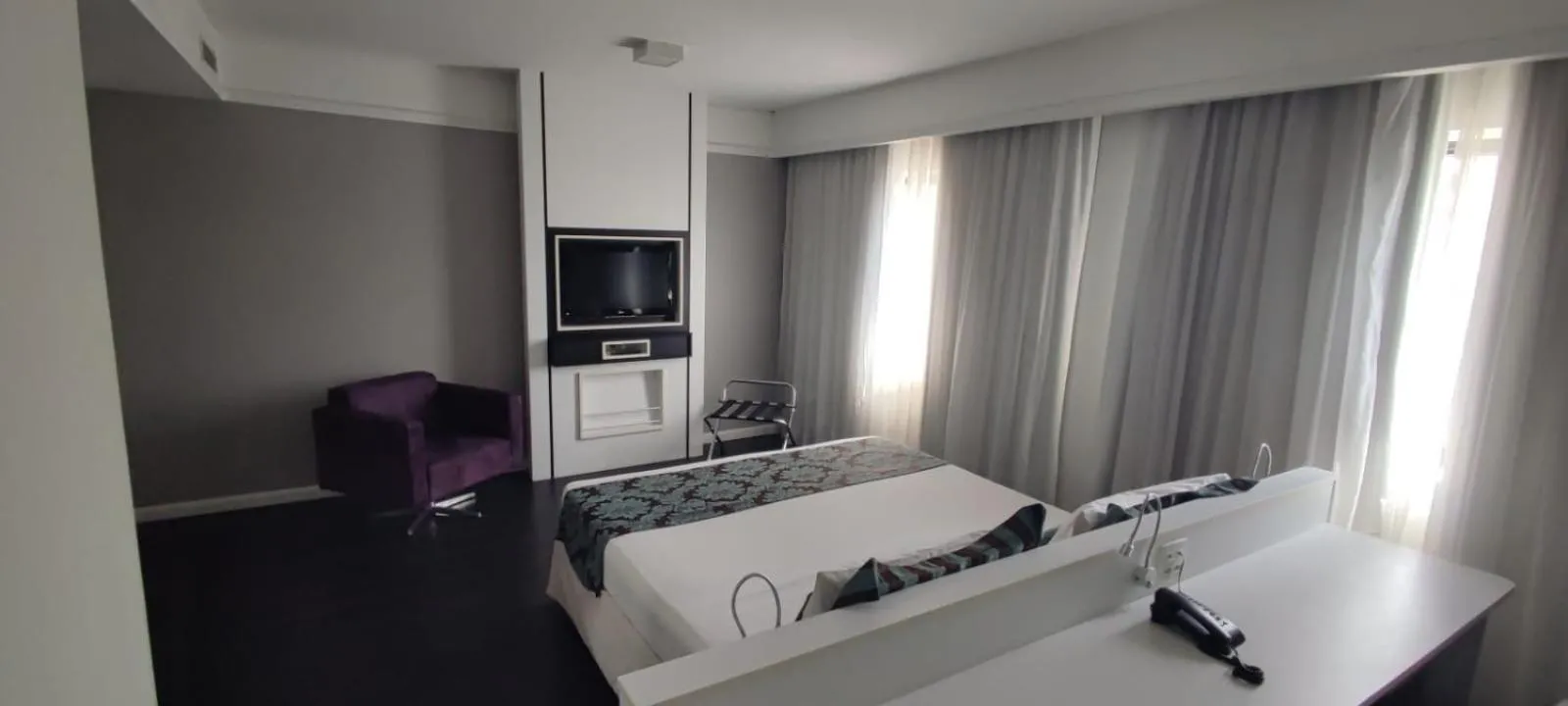 Bed in Moema Flat Luxo, Macuco