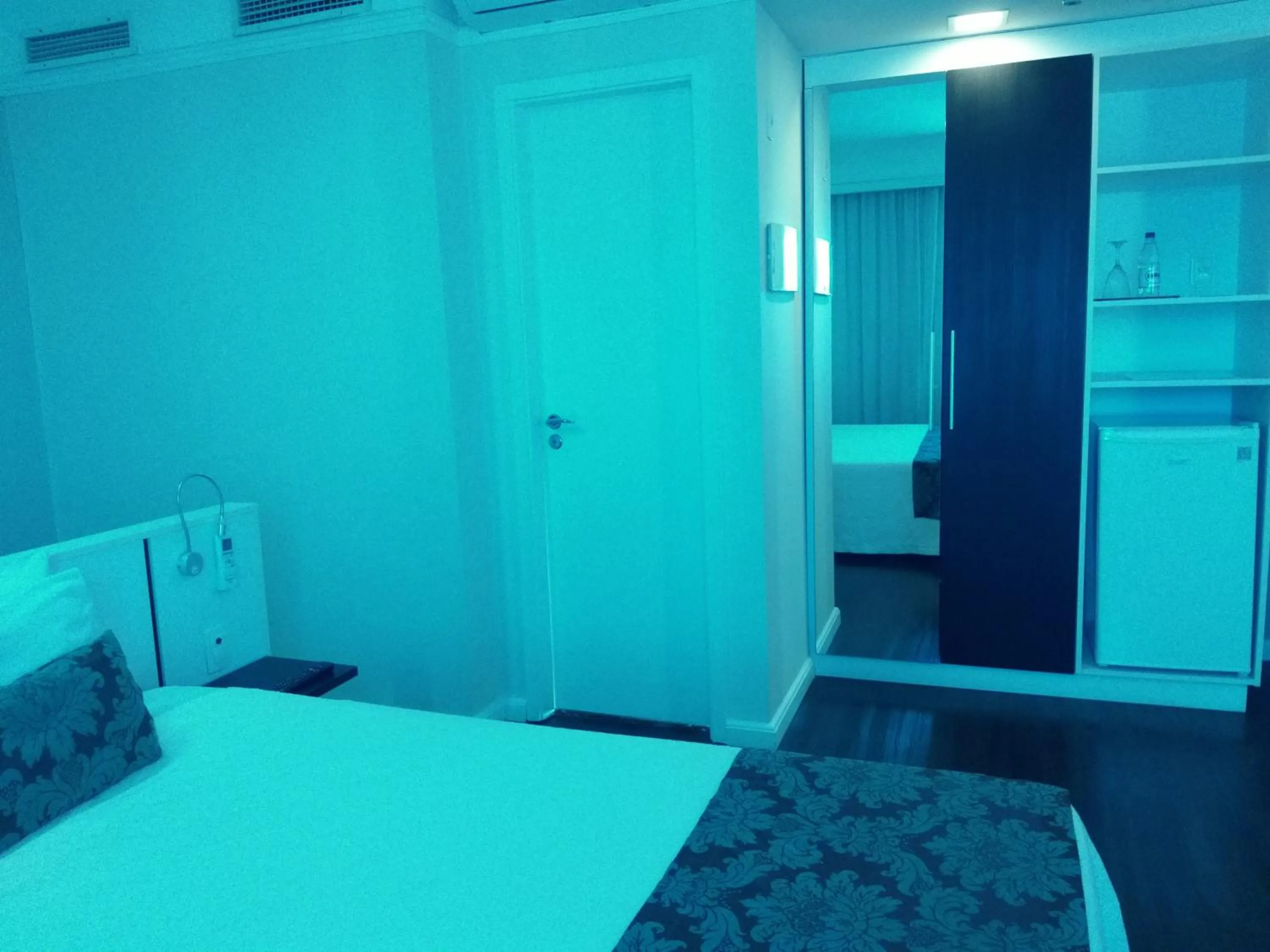 Bed in Moema Flat Luxo, Macuco