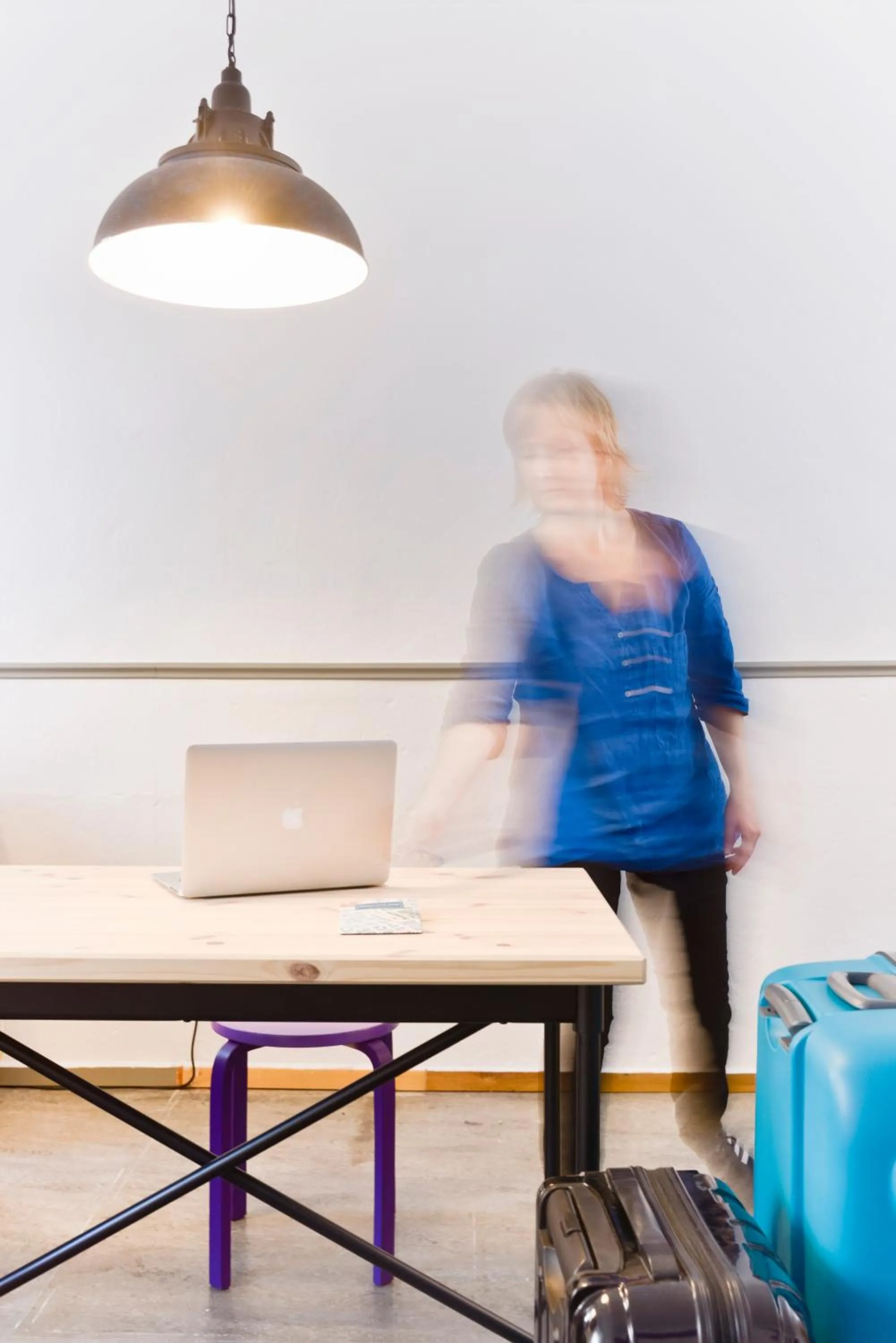 Lobby or reception in Old Town Hostel