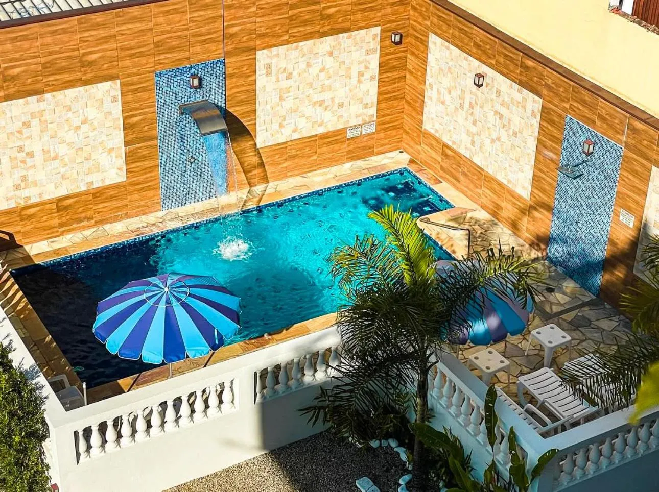 Pool view in Hotel Parque Atlântico