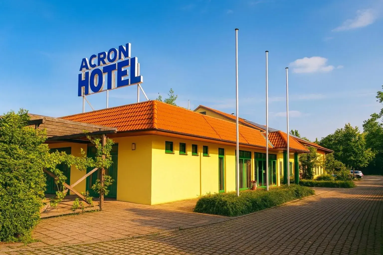 Property building in Acron-Hotel Quedlinburg Property building in Acron-Hotel Quedlinburg