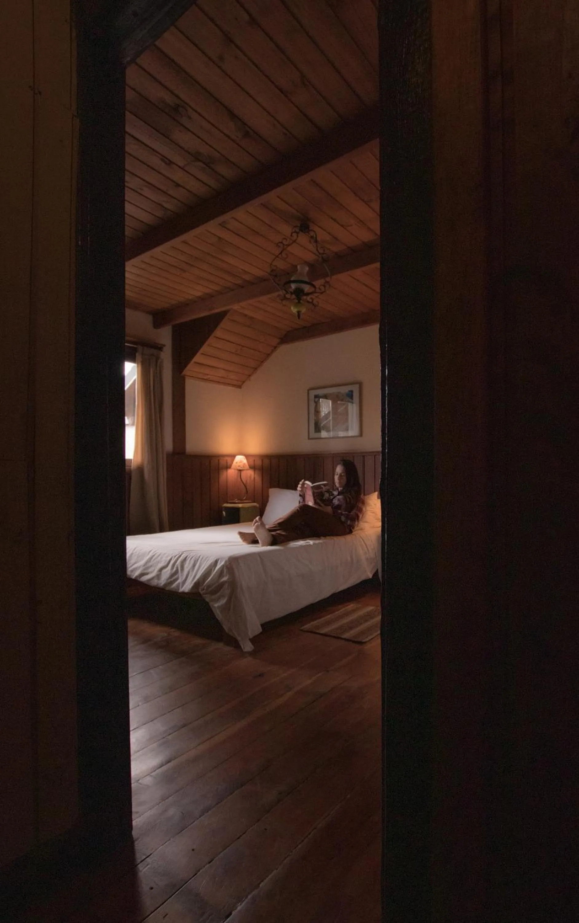 Property building, Bed in Hosteria Las Cartas