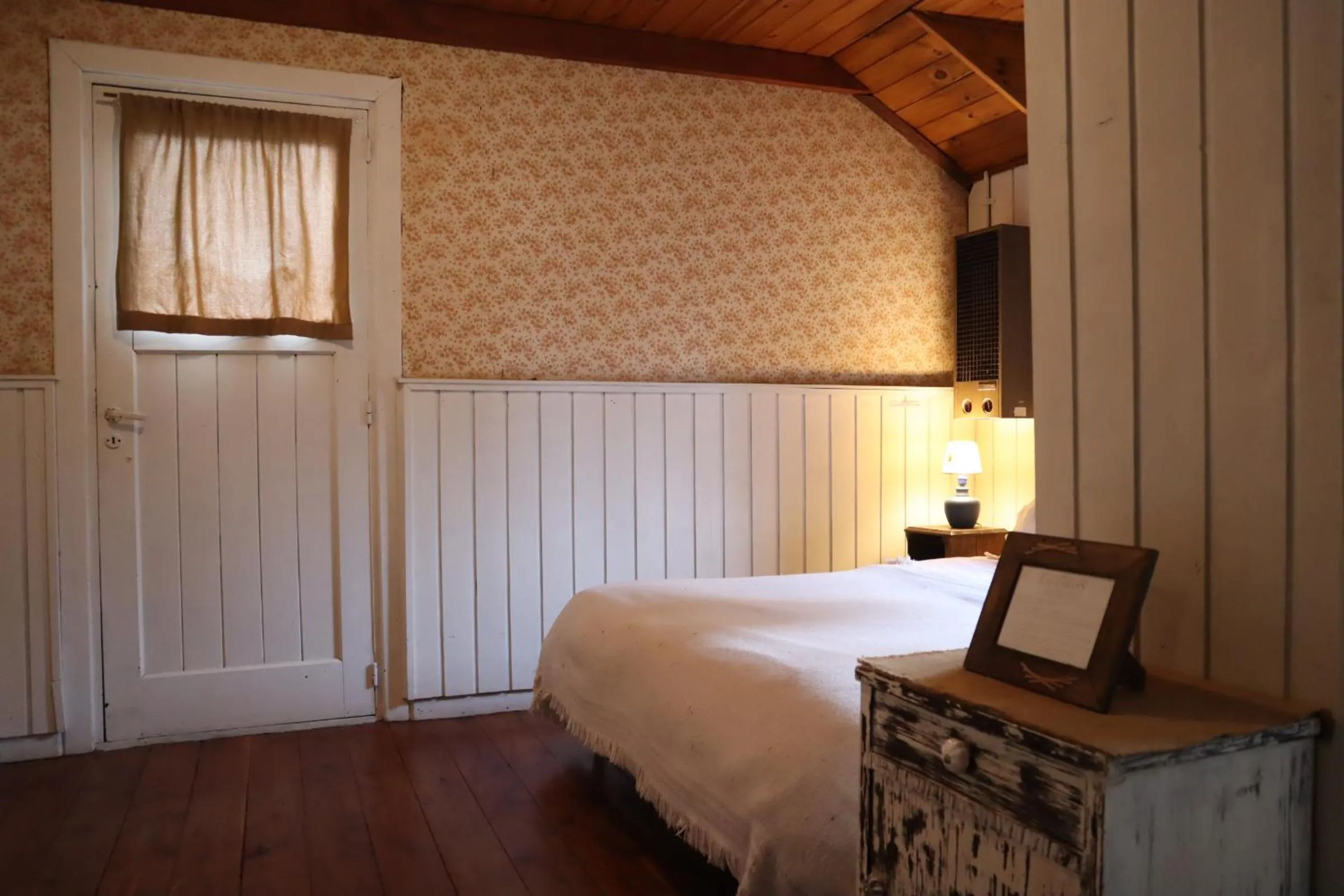 Bed in Hosteria Las Cartas
