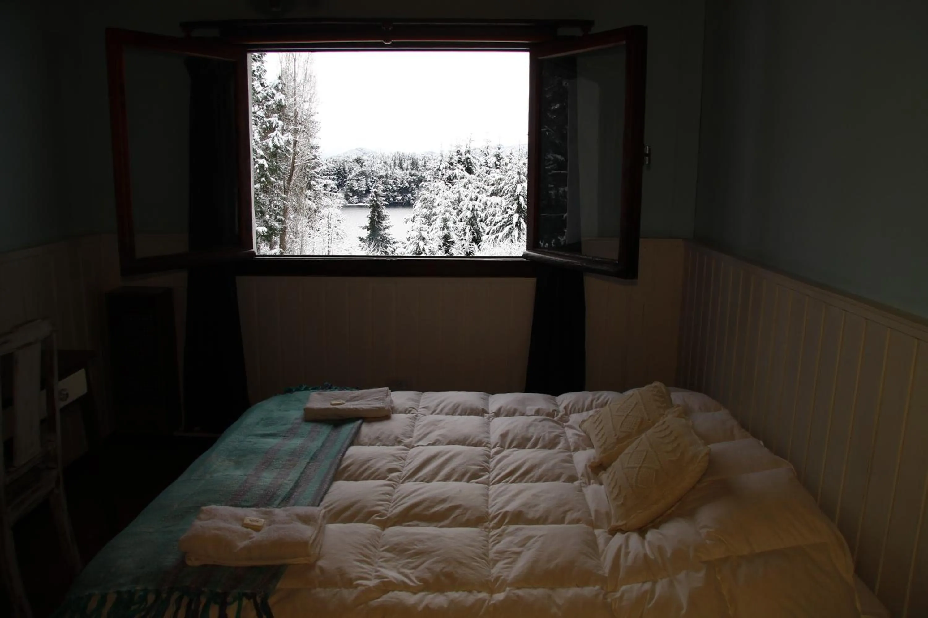 Winter, Bed in Hosteria Las Cartas