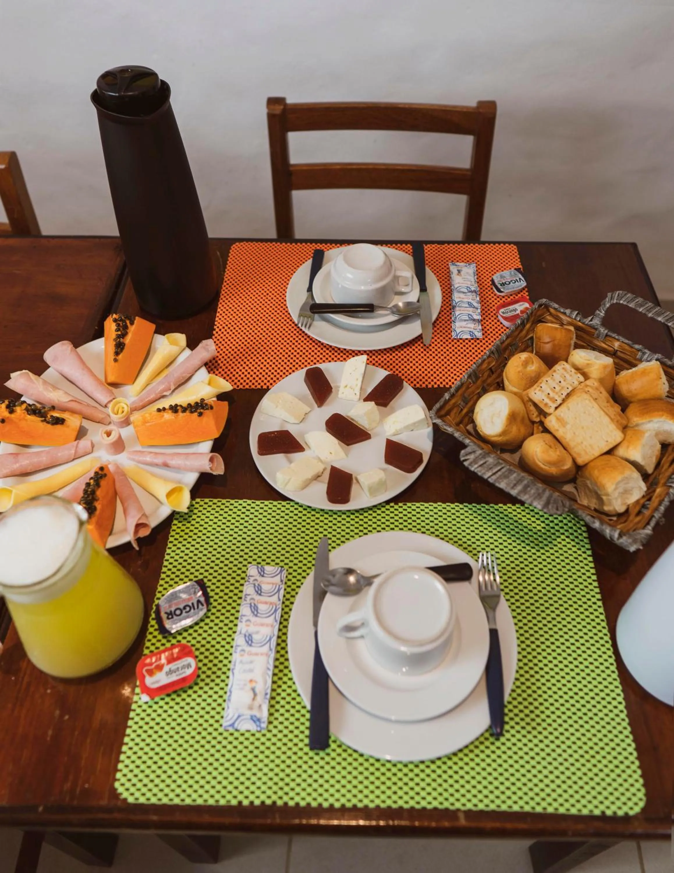 Breakfast in Hotel Pousada do Sol