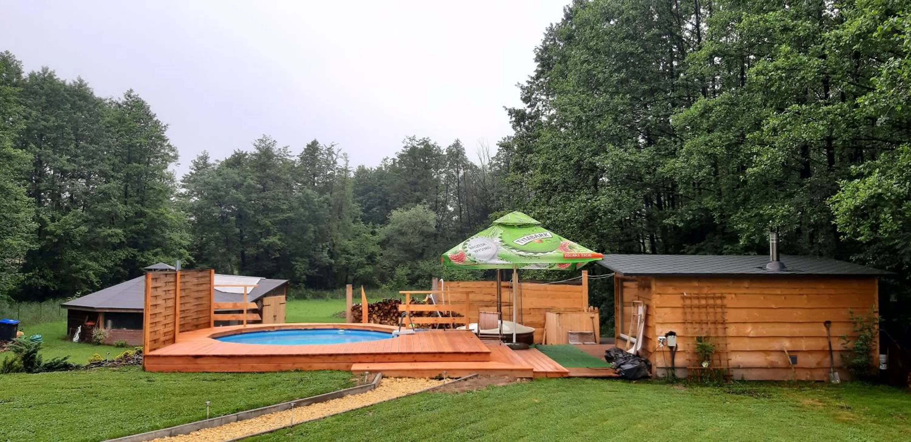 Garden in OSADA POD LASEM