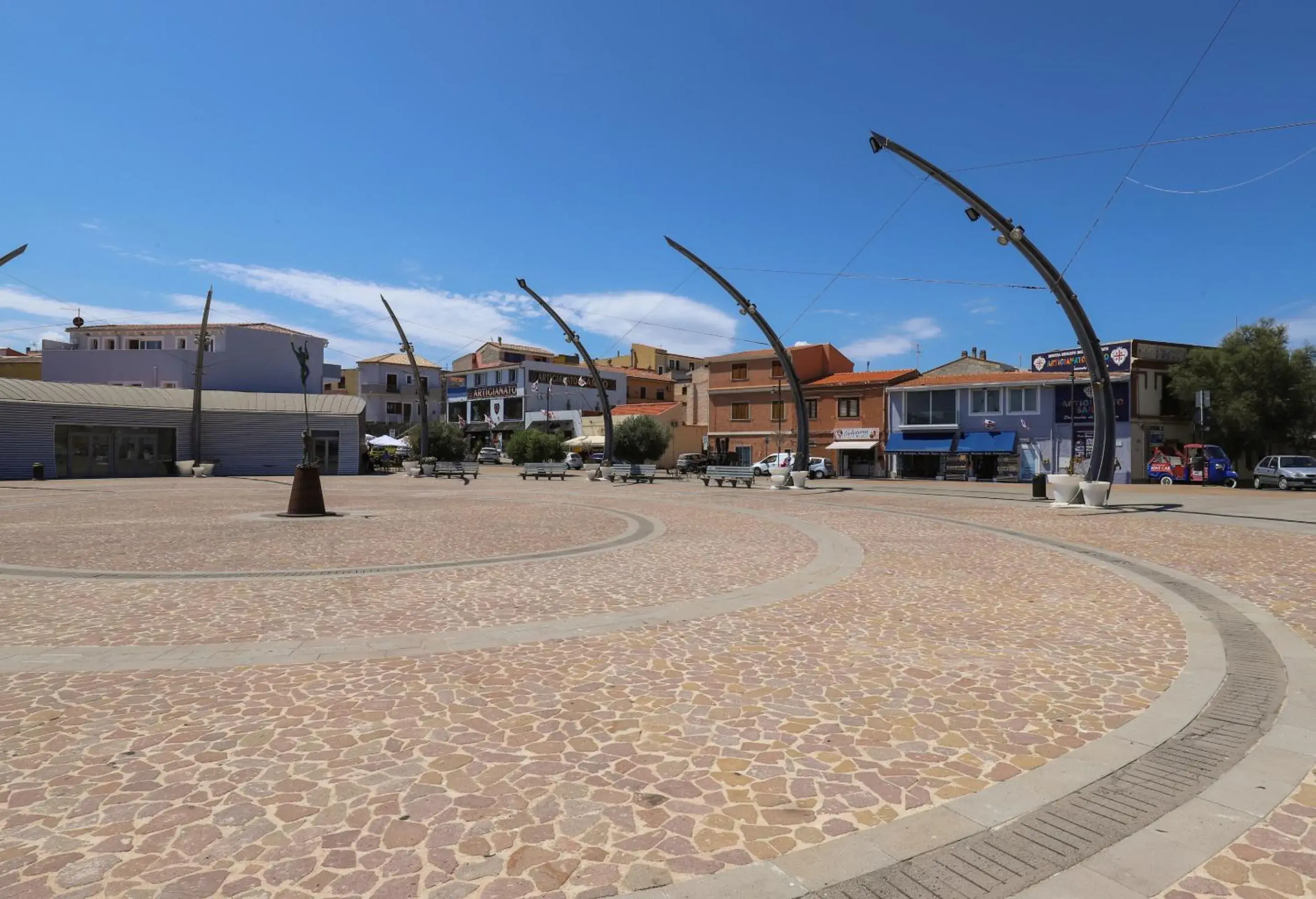 Property building in The Square Castelsardo Property building in The Square Castelsardo