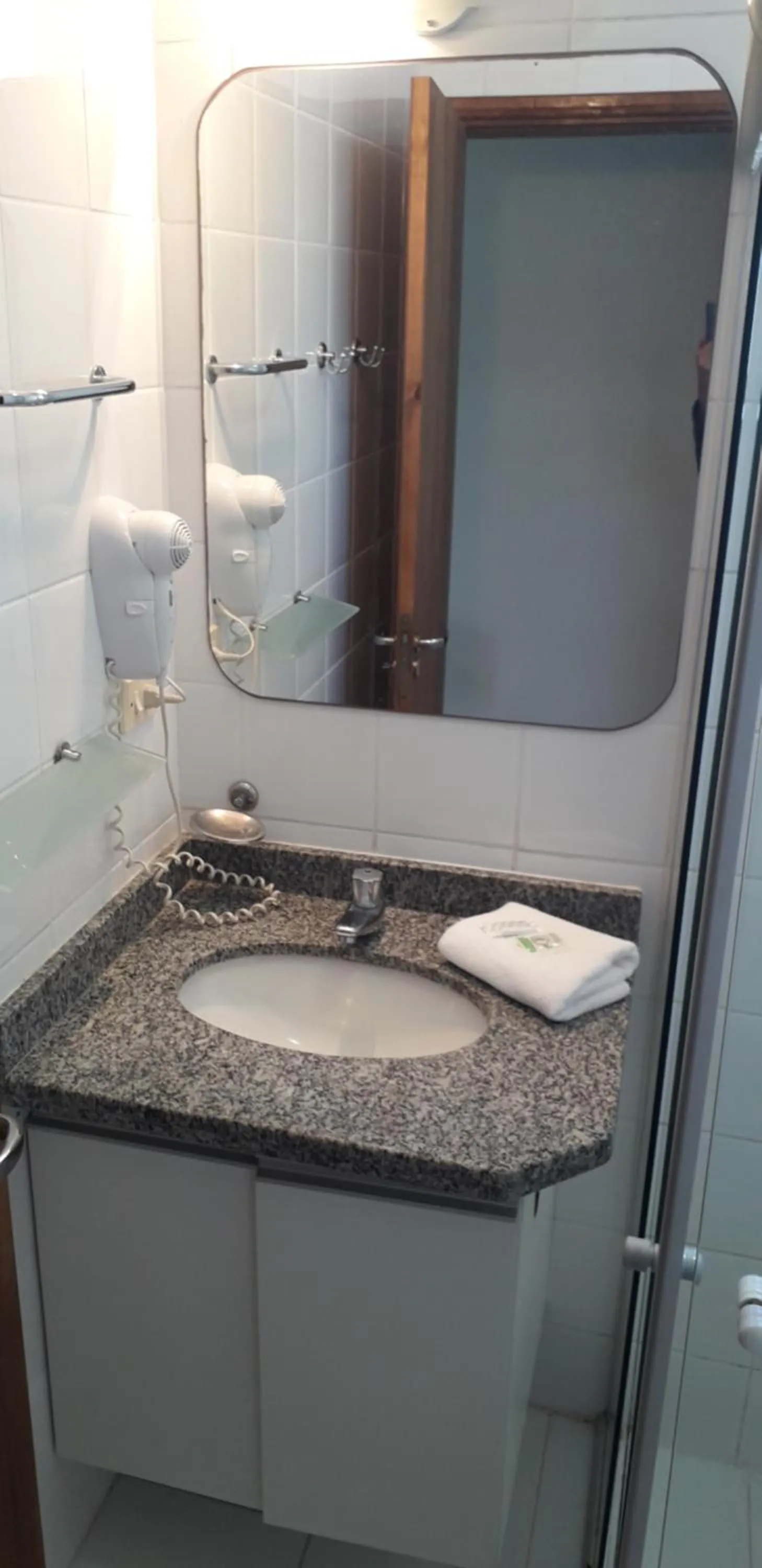Bathroom in Hotel Jangada Flat