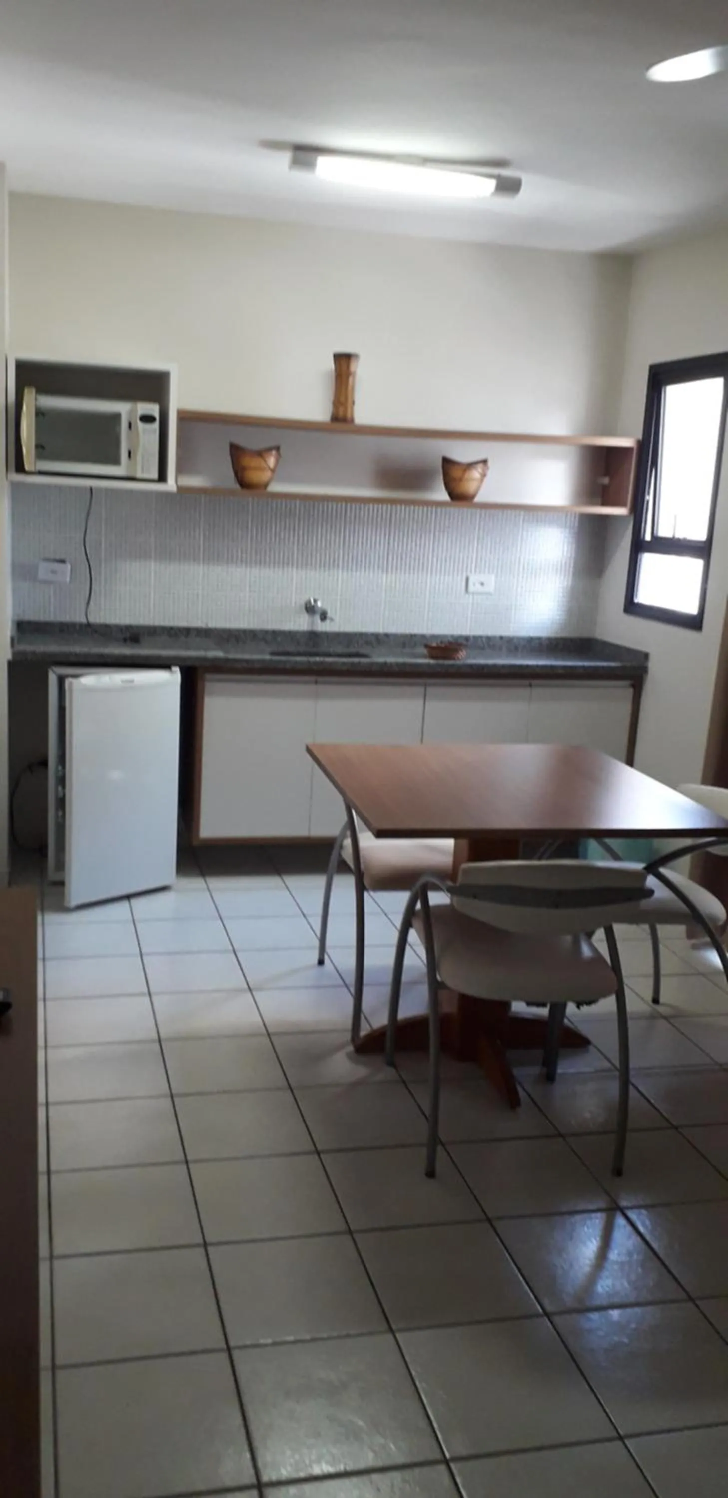 Kitchen or kitchenette in Hotel Jangada Flat