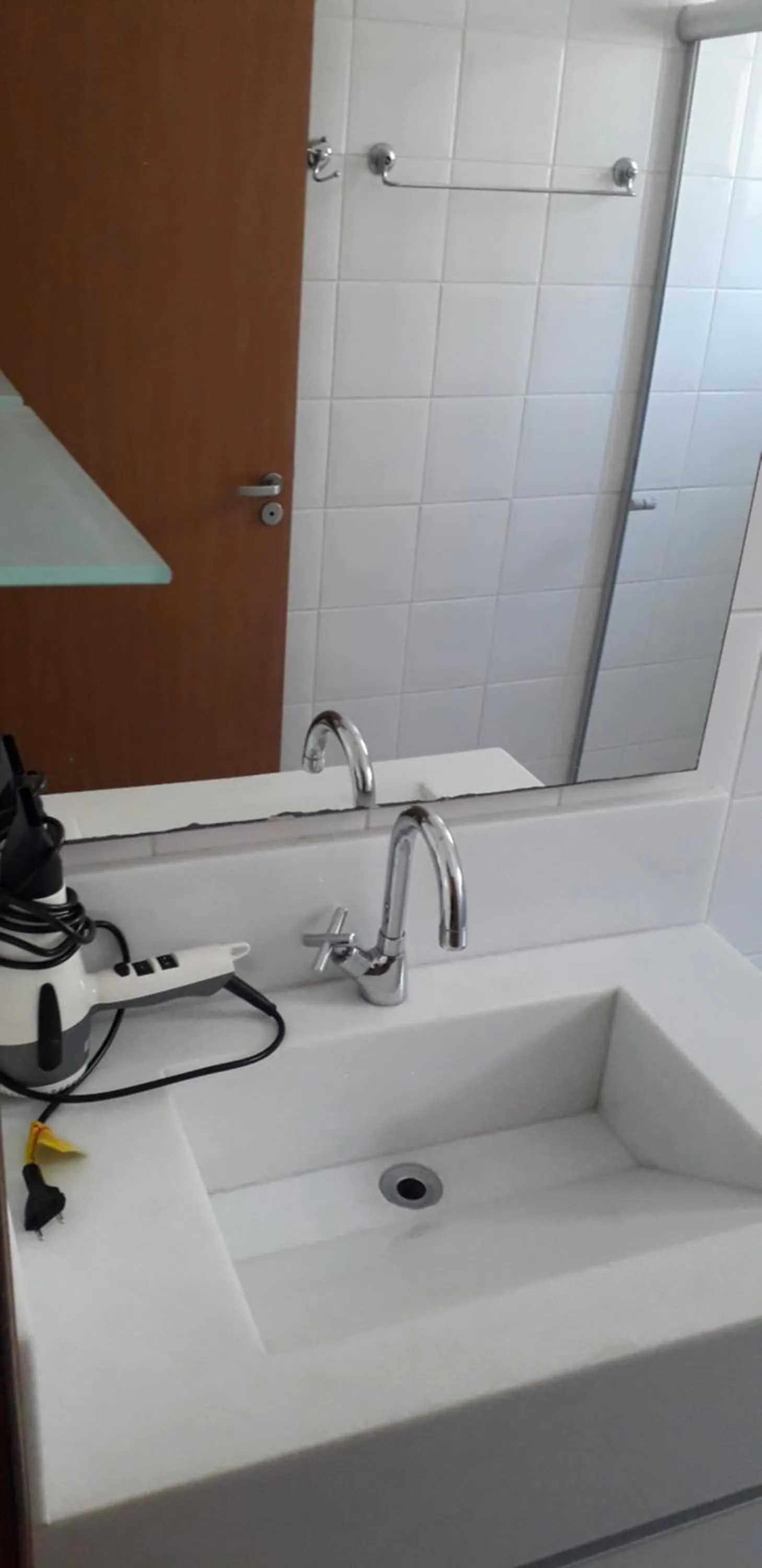 Bathroom in Hotel Jangada Flat