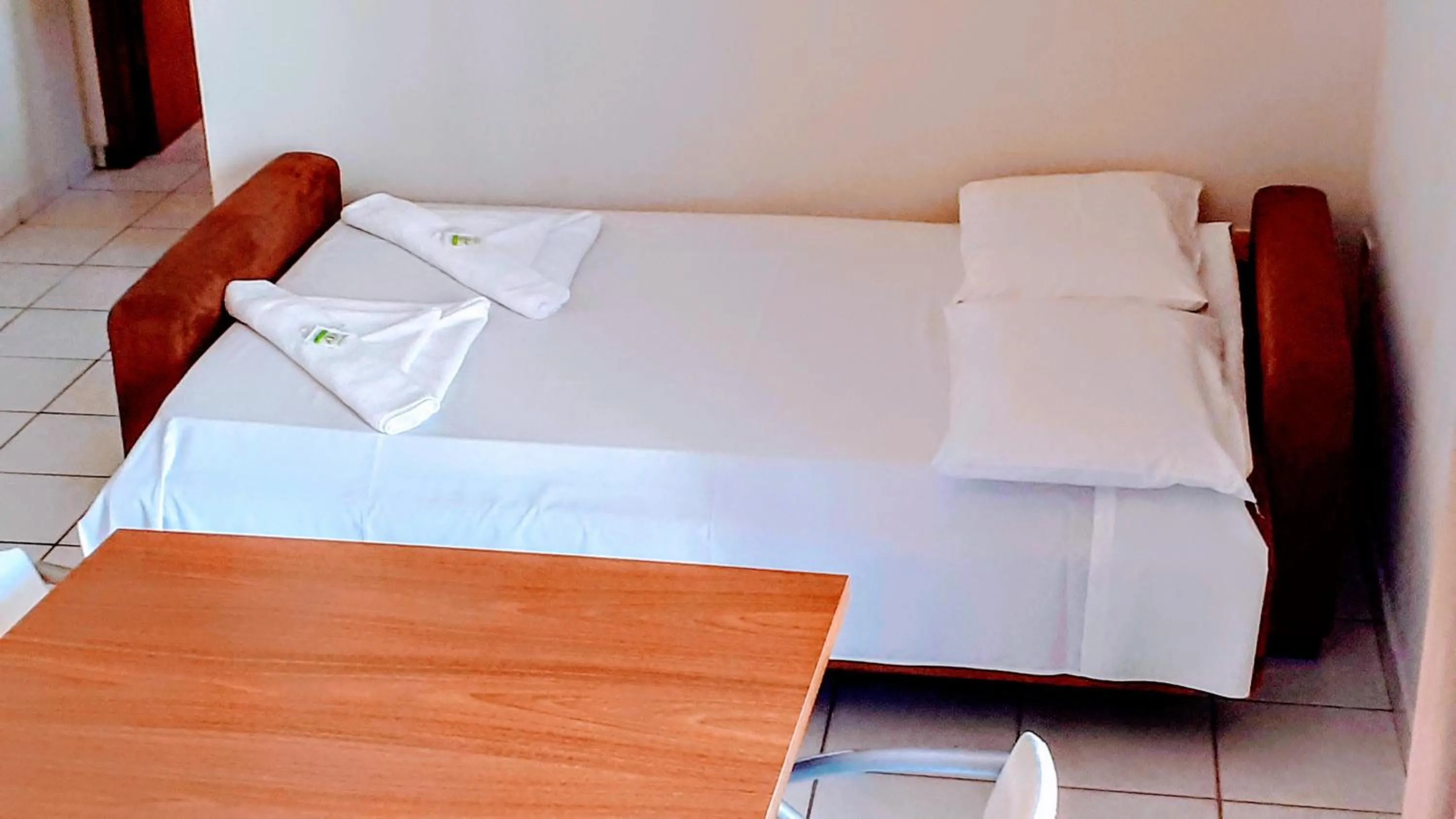 Bed in Hotel Jangada Flat