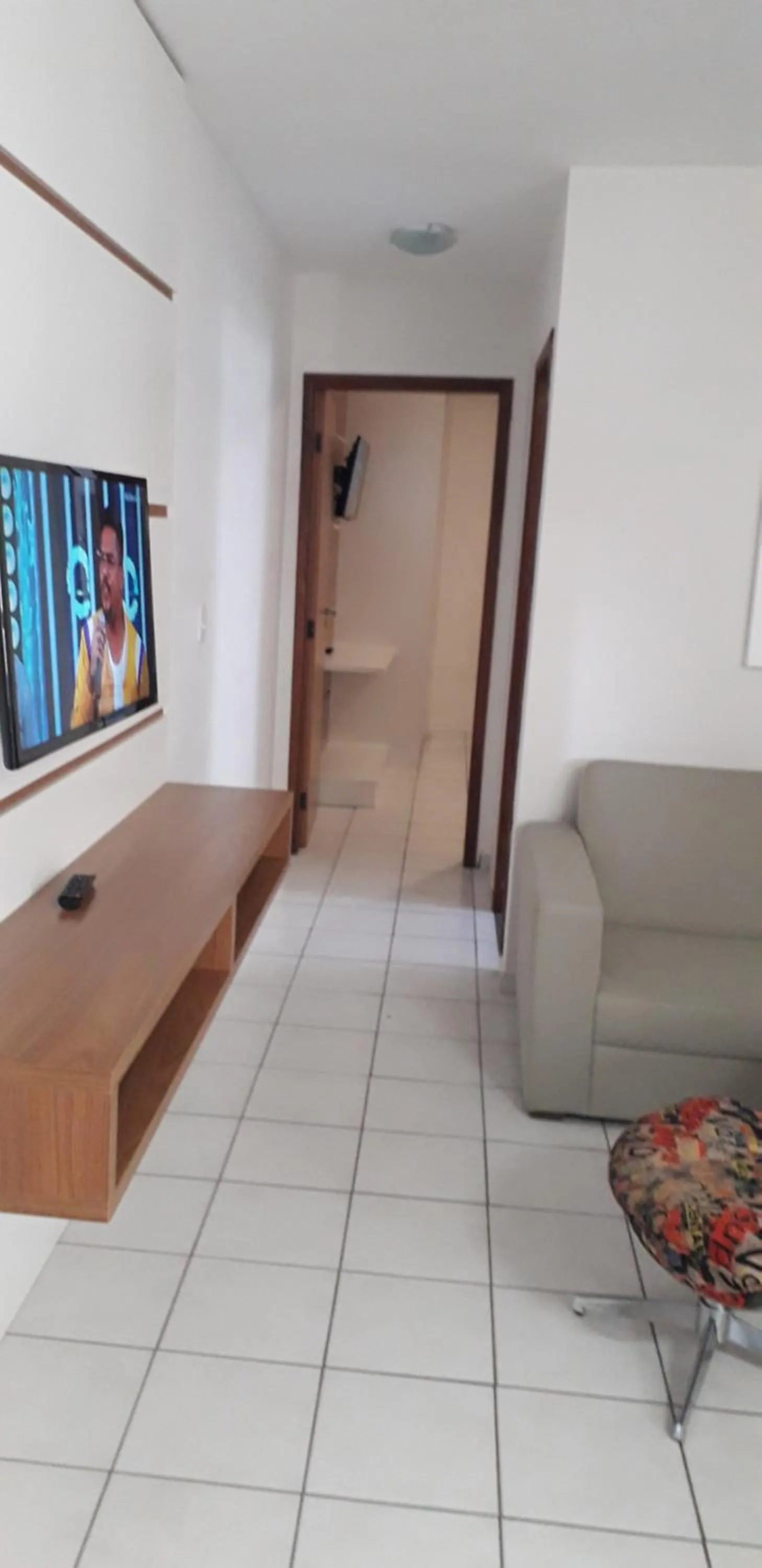 Communal lounge/ TV room in Hotel Jangada Flat