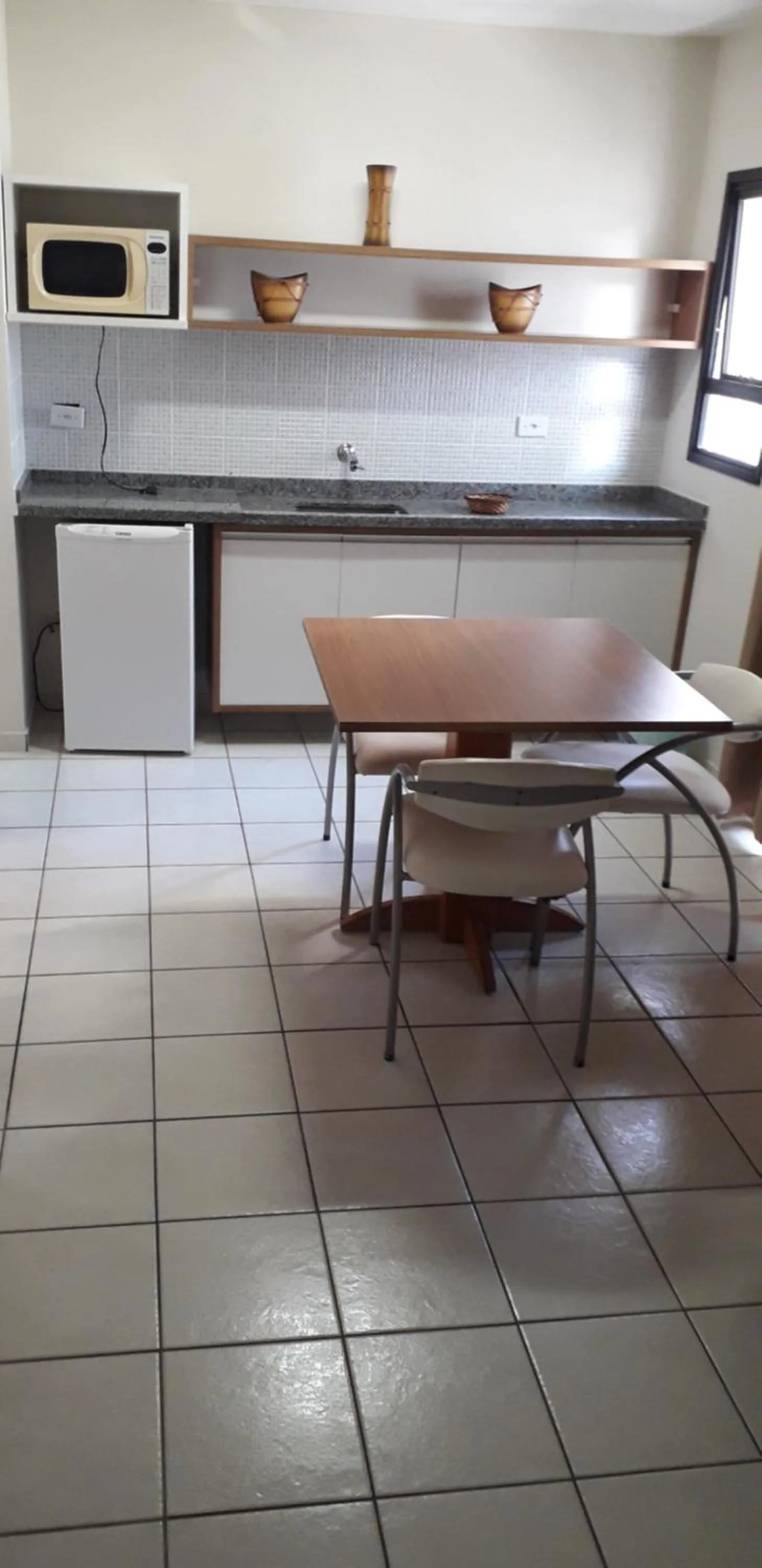 Kitchen or kitchenette in Hotel Jangada Flat