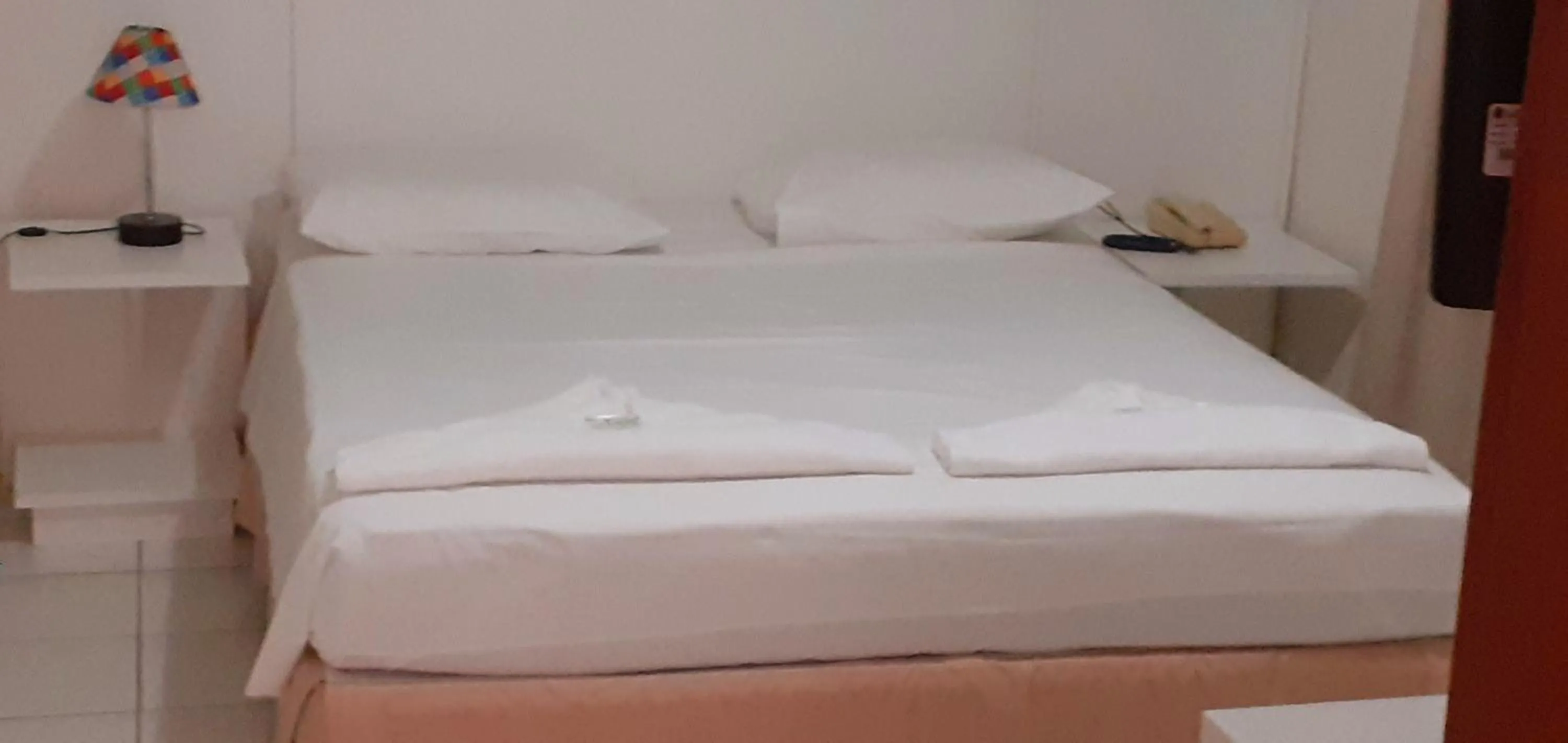 Bed in Hotel Jangada Flat