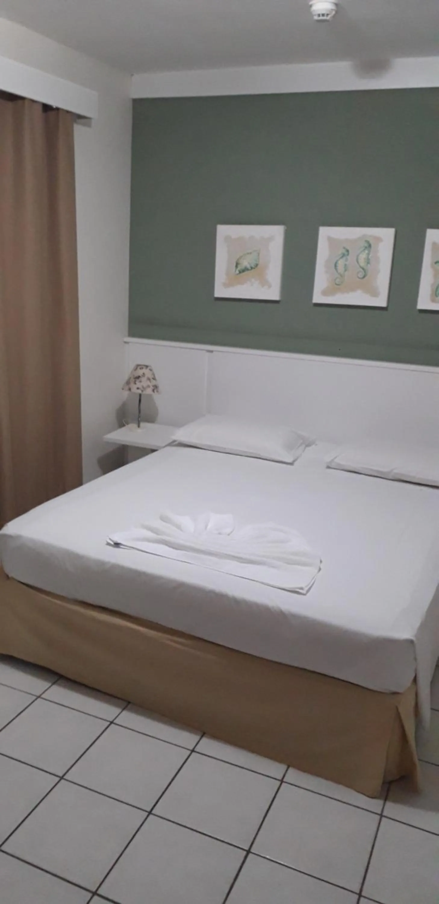Bed in Hotel Jangada Flat
