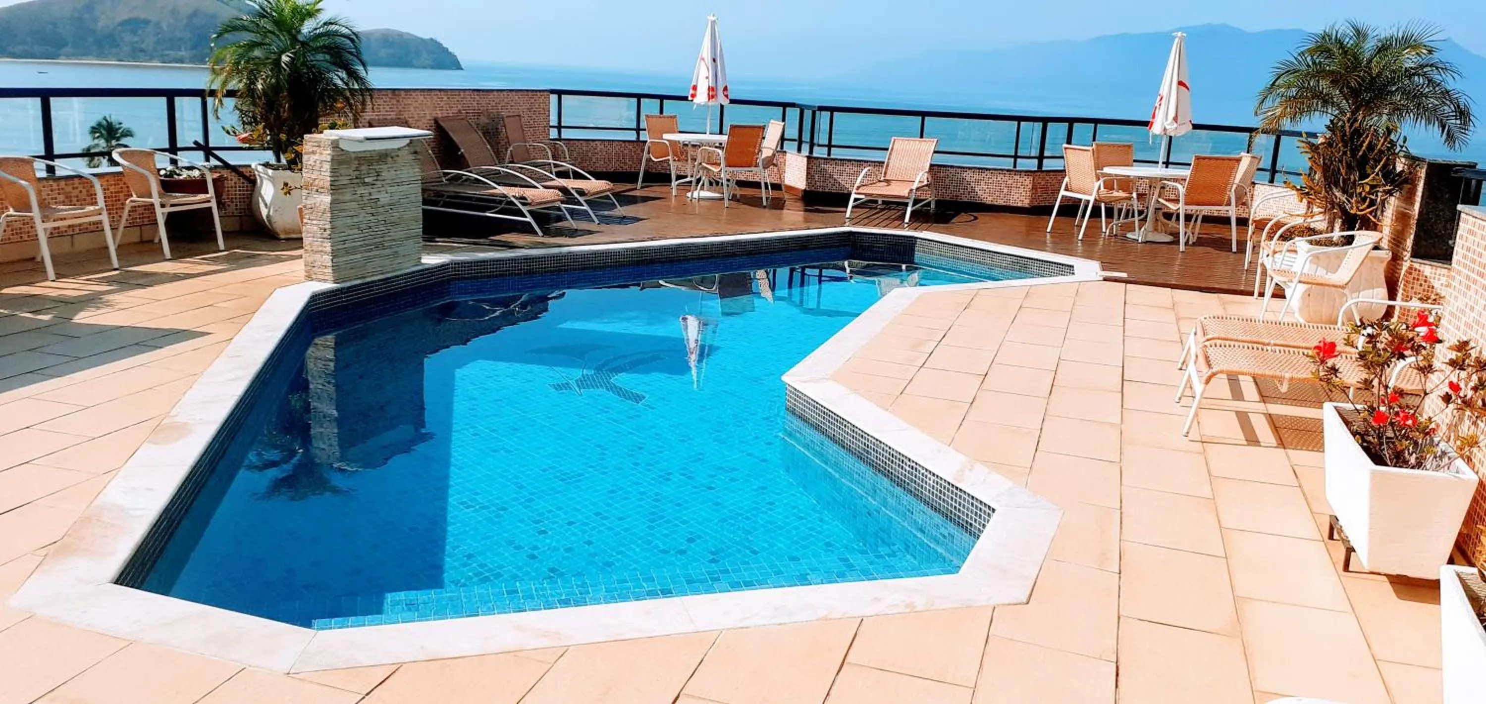Swimming pool in Hotel Jangada Flat
