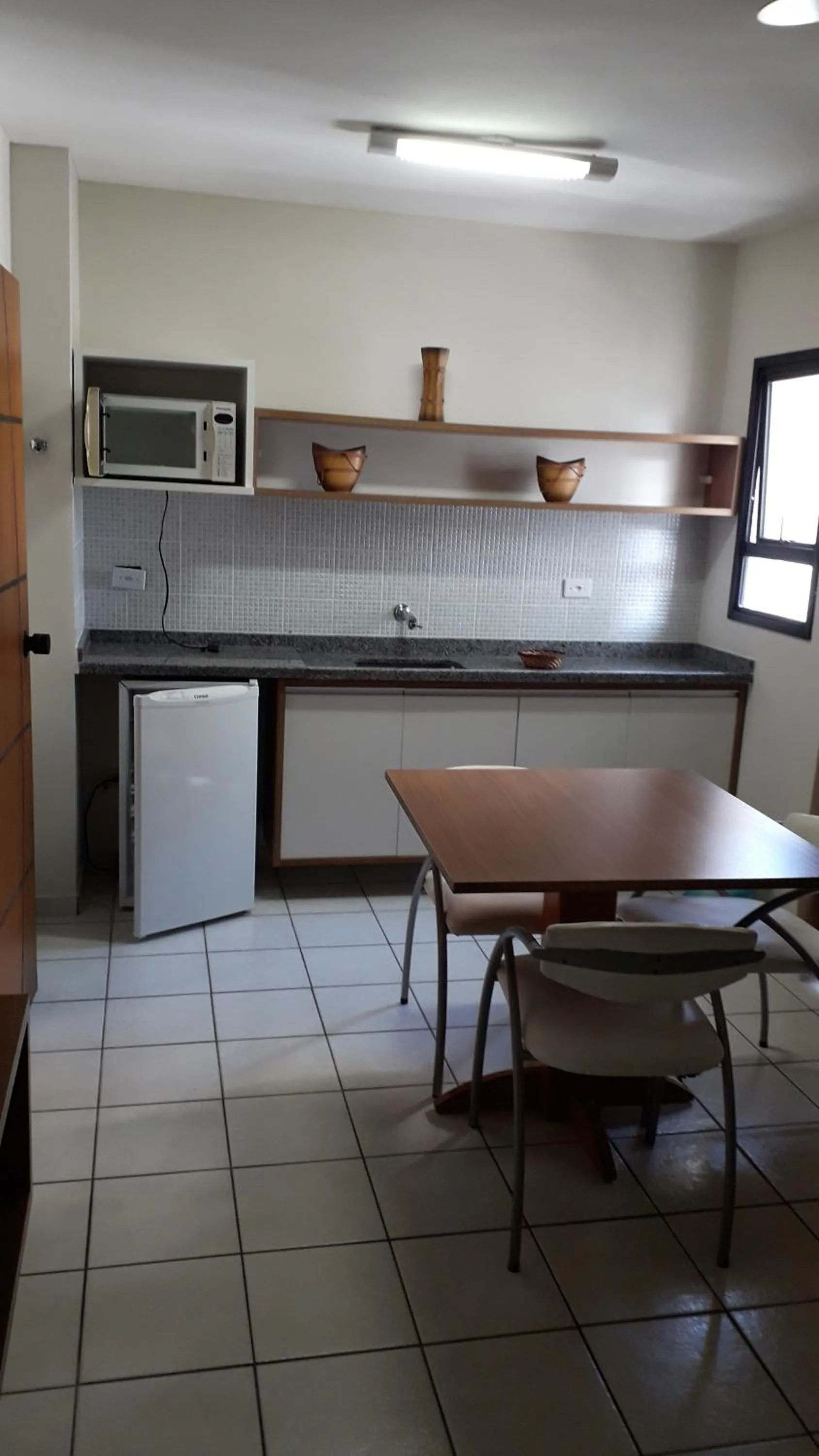 Kitchen or kitchenette in Hotel Jangada Flat