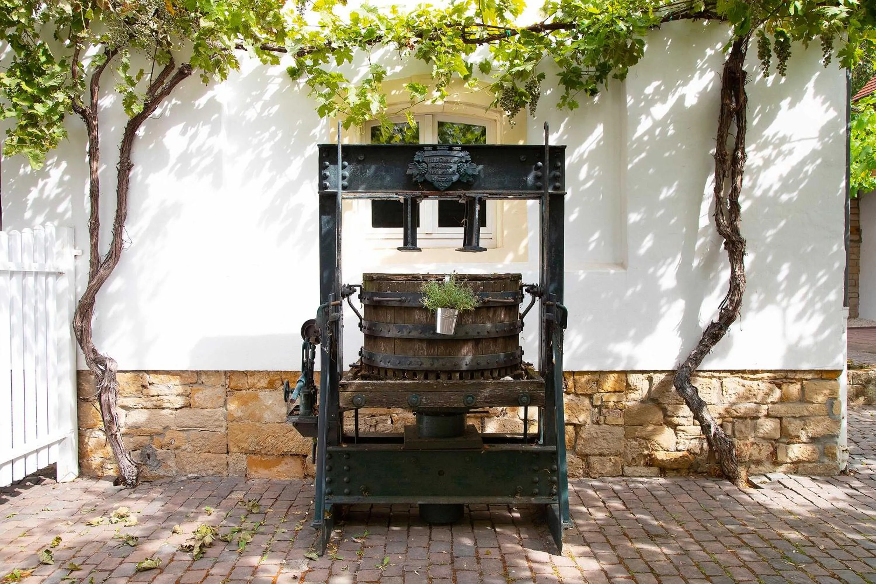 Patio in Hotel Annaberg